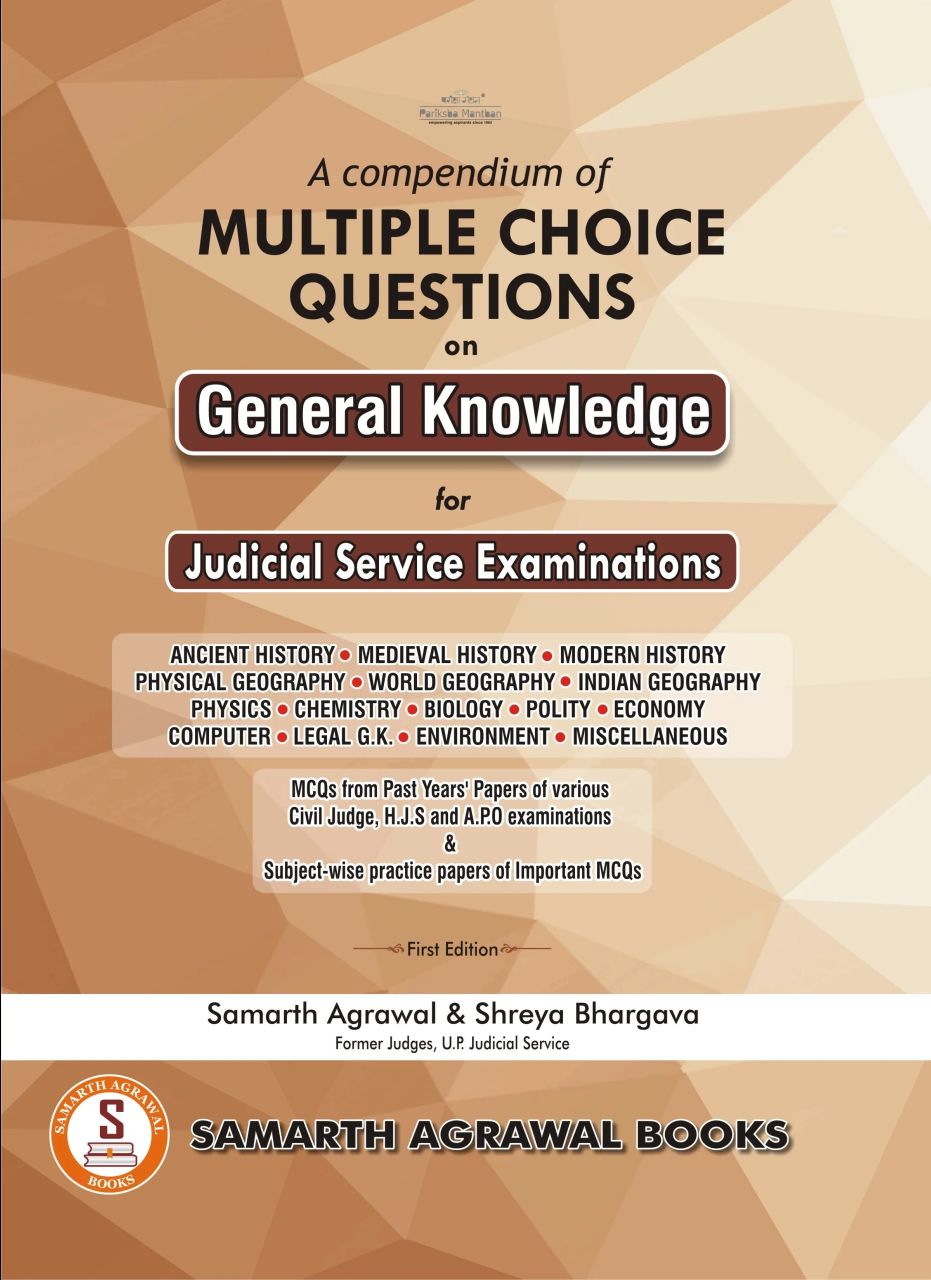 General Knowledge MCQs for Judicial Service Examinations | 9788196596132