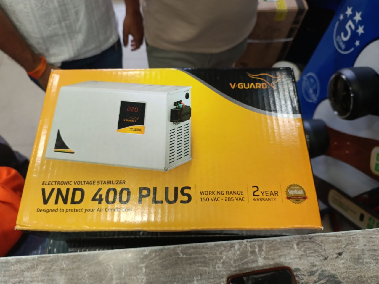 V-Guard VND 400 Plus Voltage Stabilizer view 2