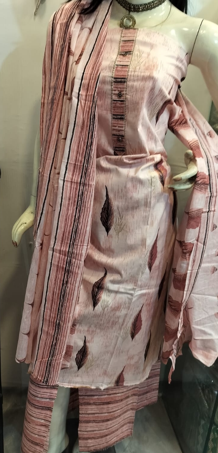 Floral Cotton Suit view 2