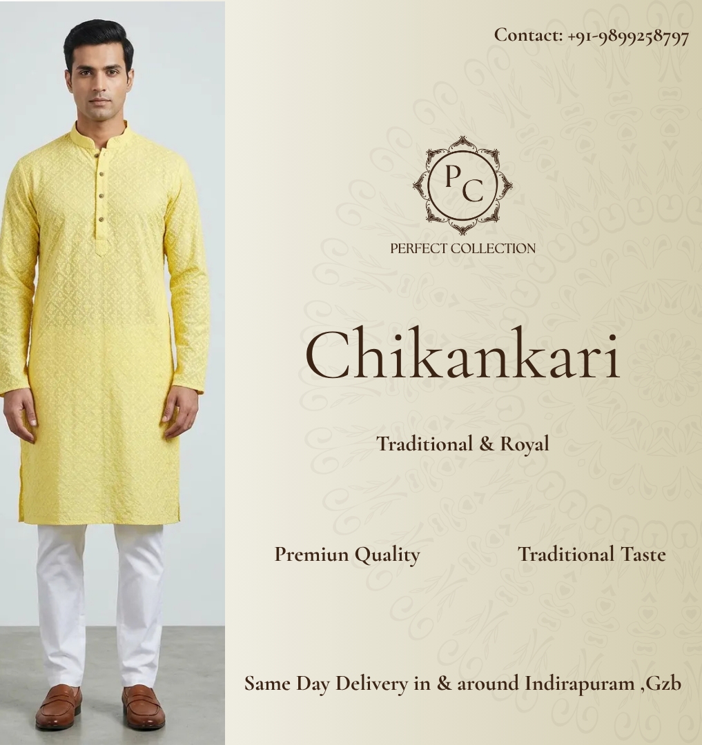 Chikankari Kurta Pajamas