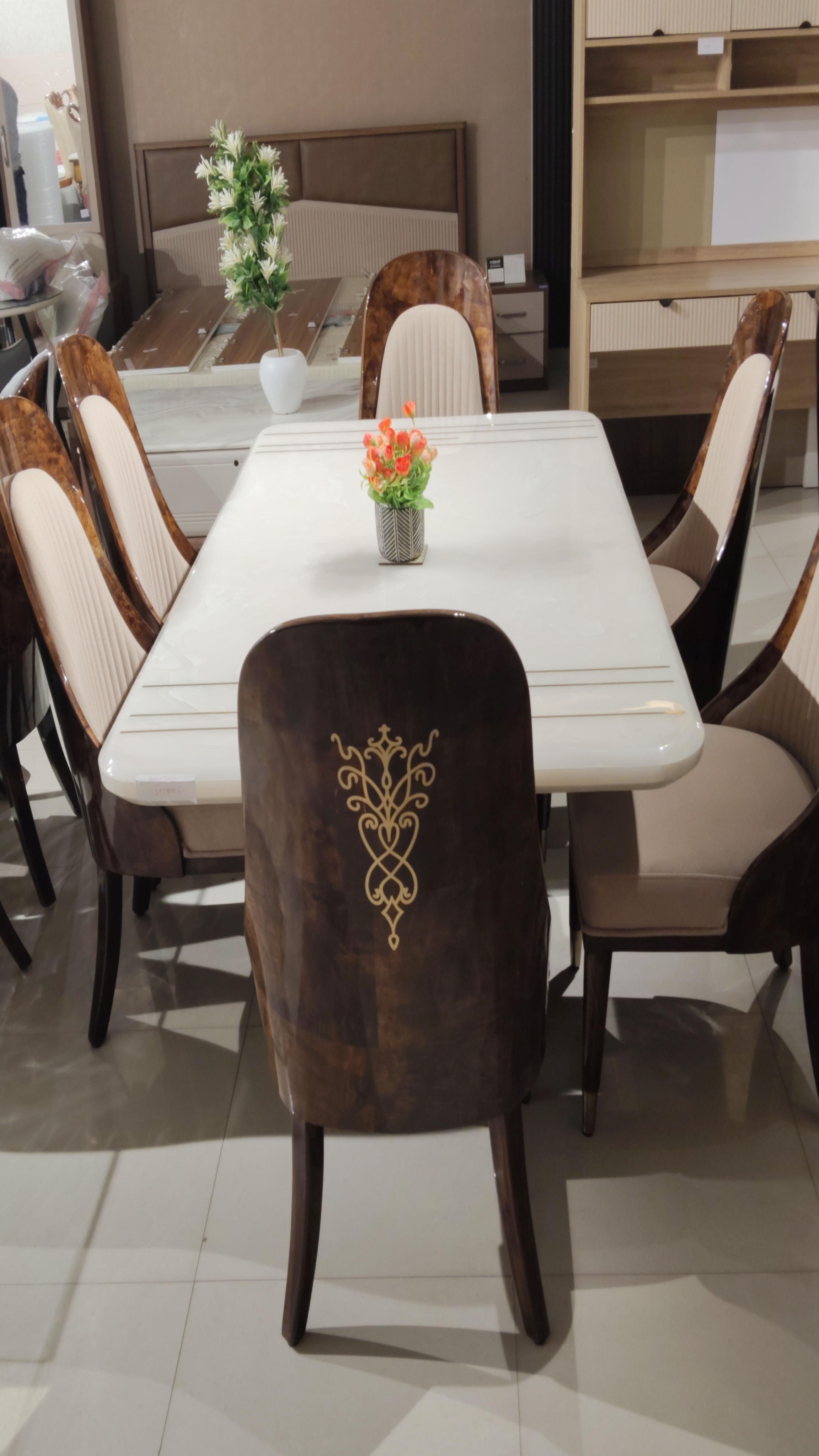 Modern Dining Table Set view 2