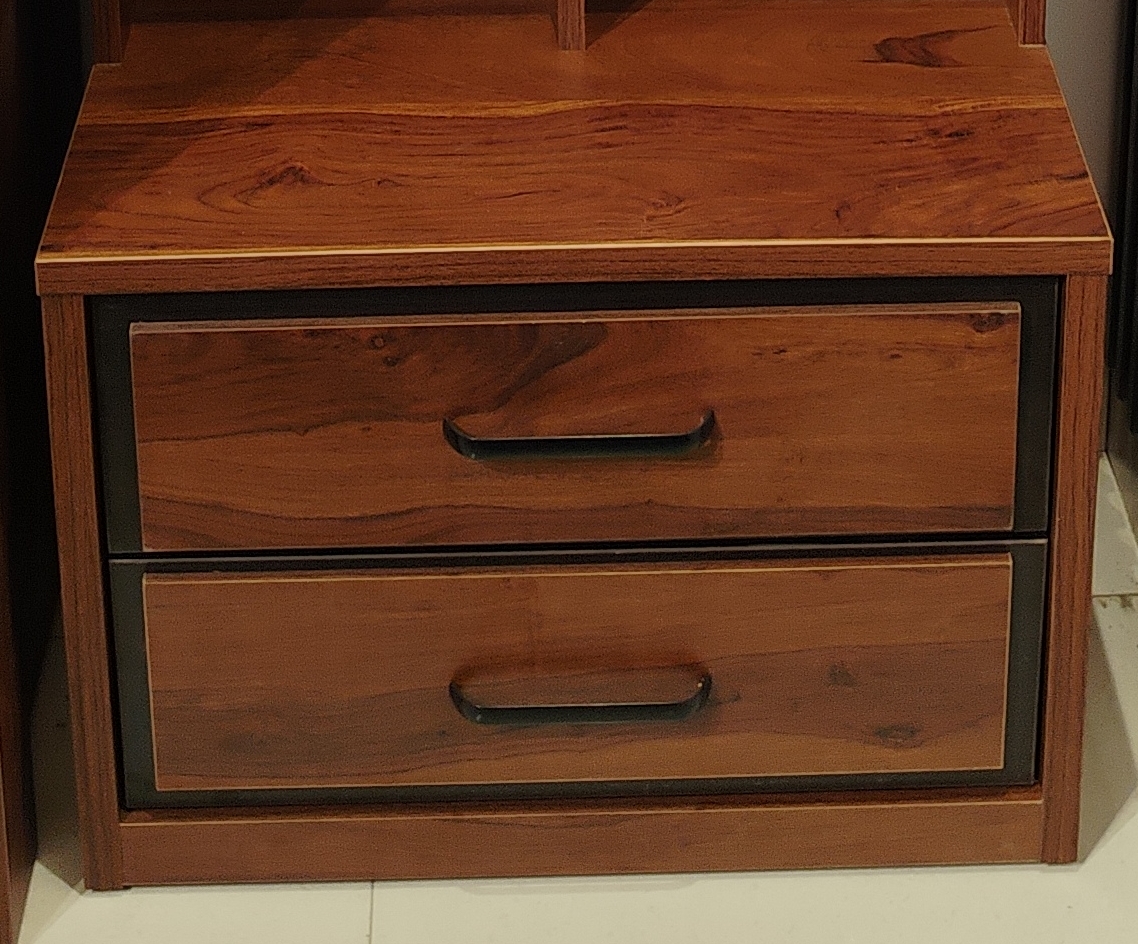 Wooden Bedside Table view 2