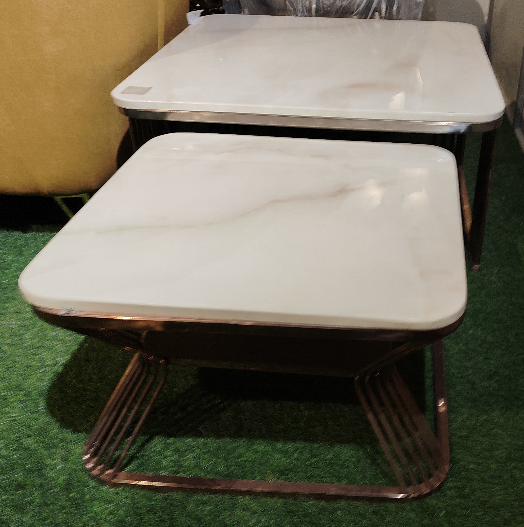 Marble Top Nesting Tables view 2