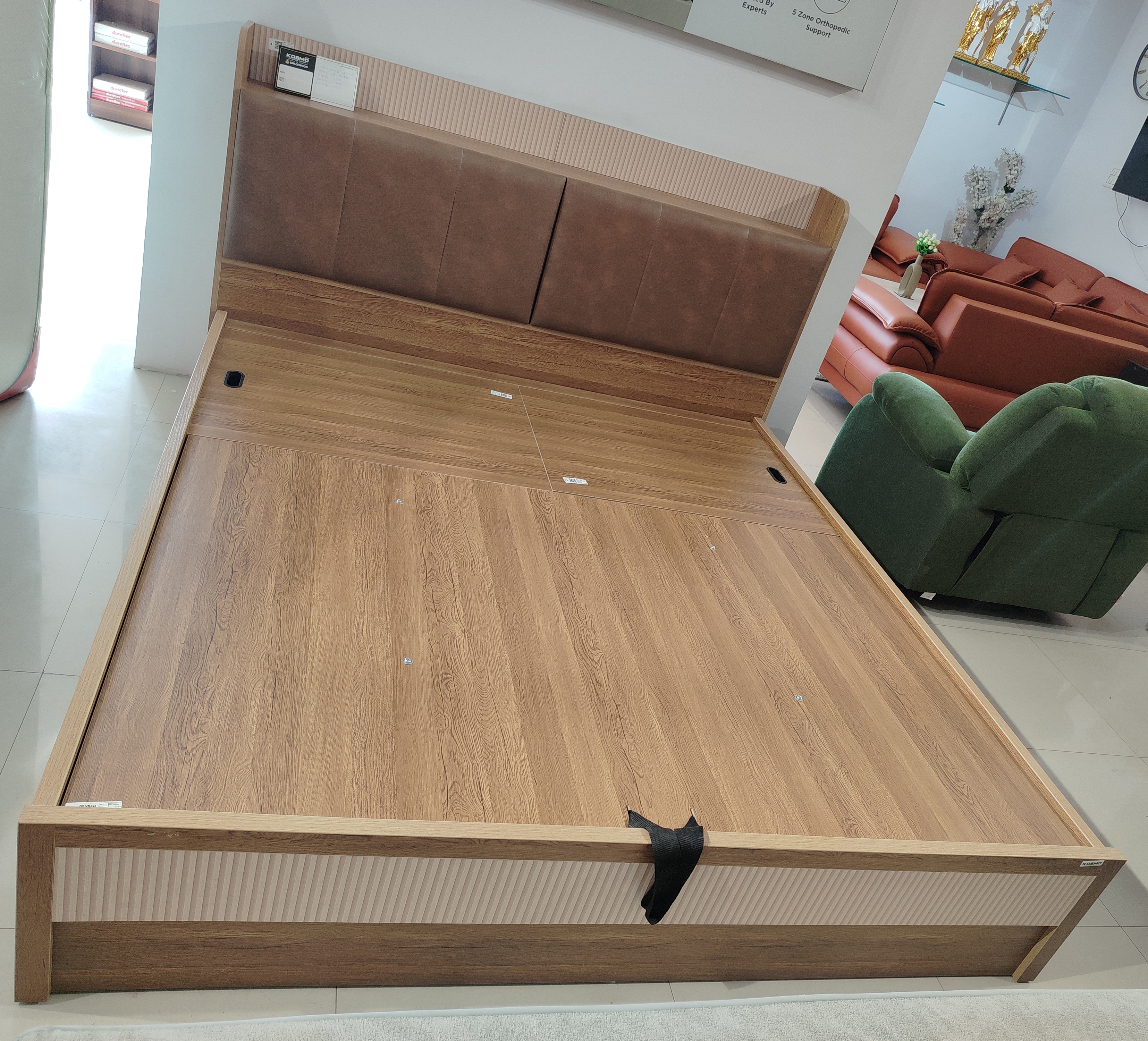Modern Storage Bed view 2