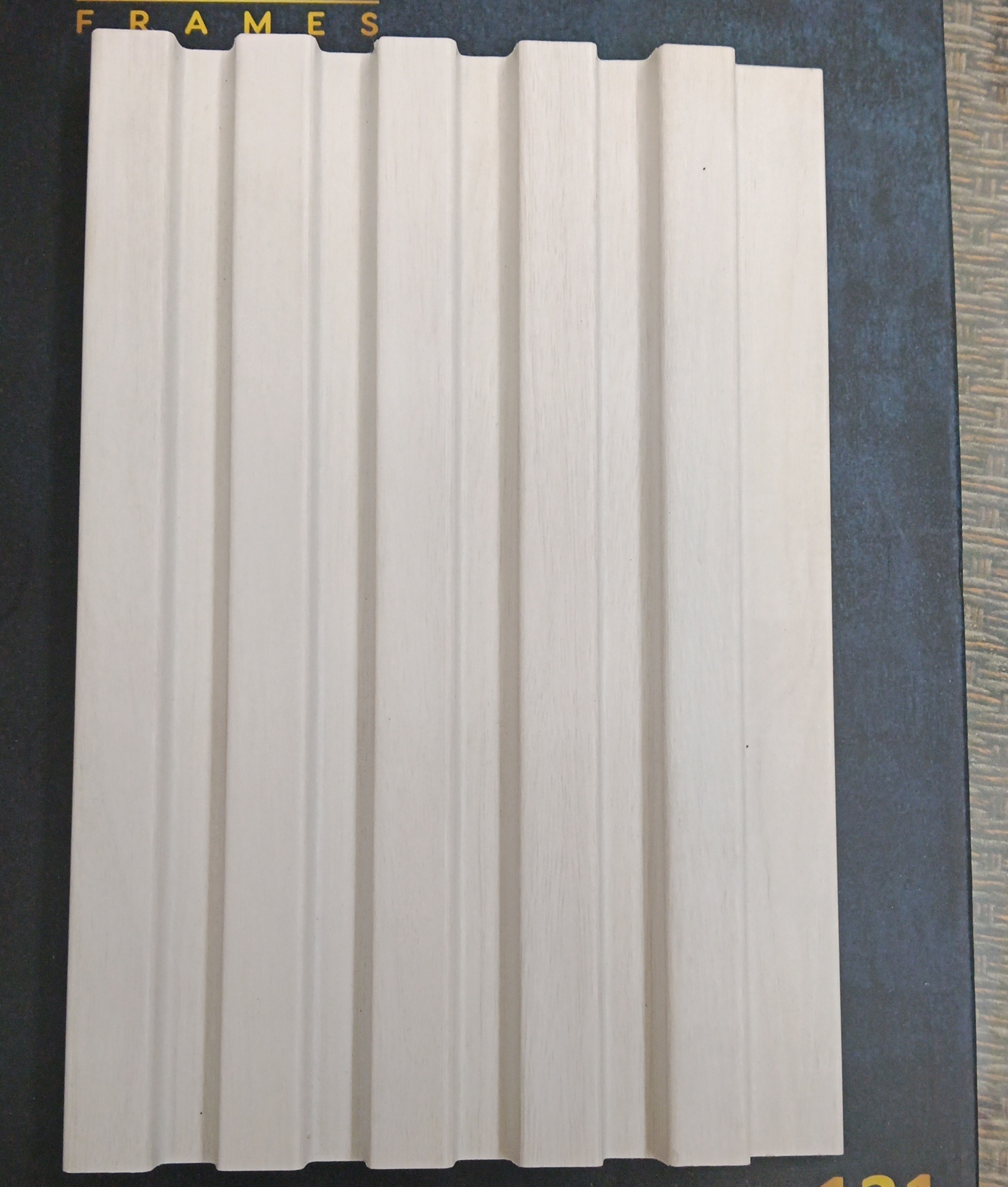 Fluted Panel White view 2