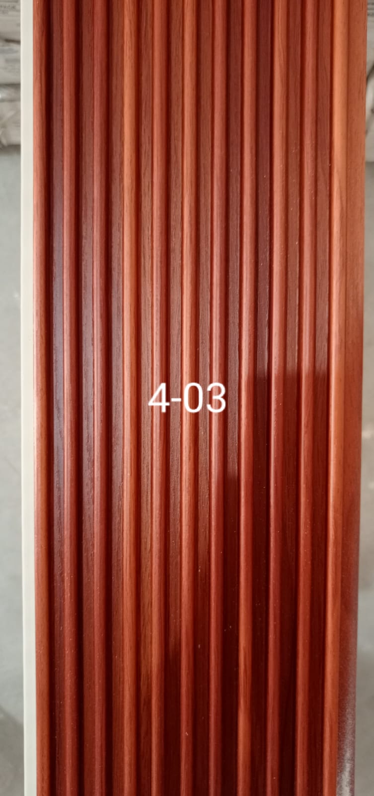 Fluted Wooden Panel 4-03 view 2