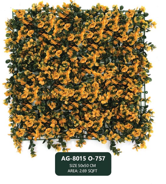 Artificial Flower Wall Panel view 2