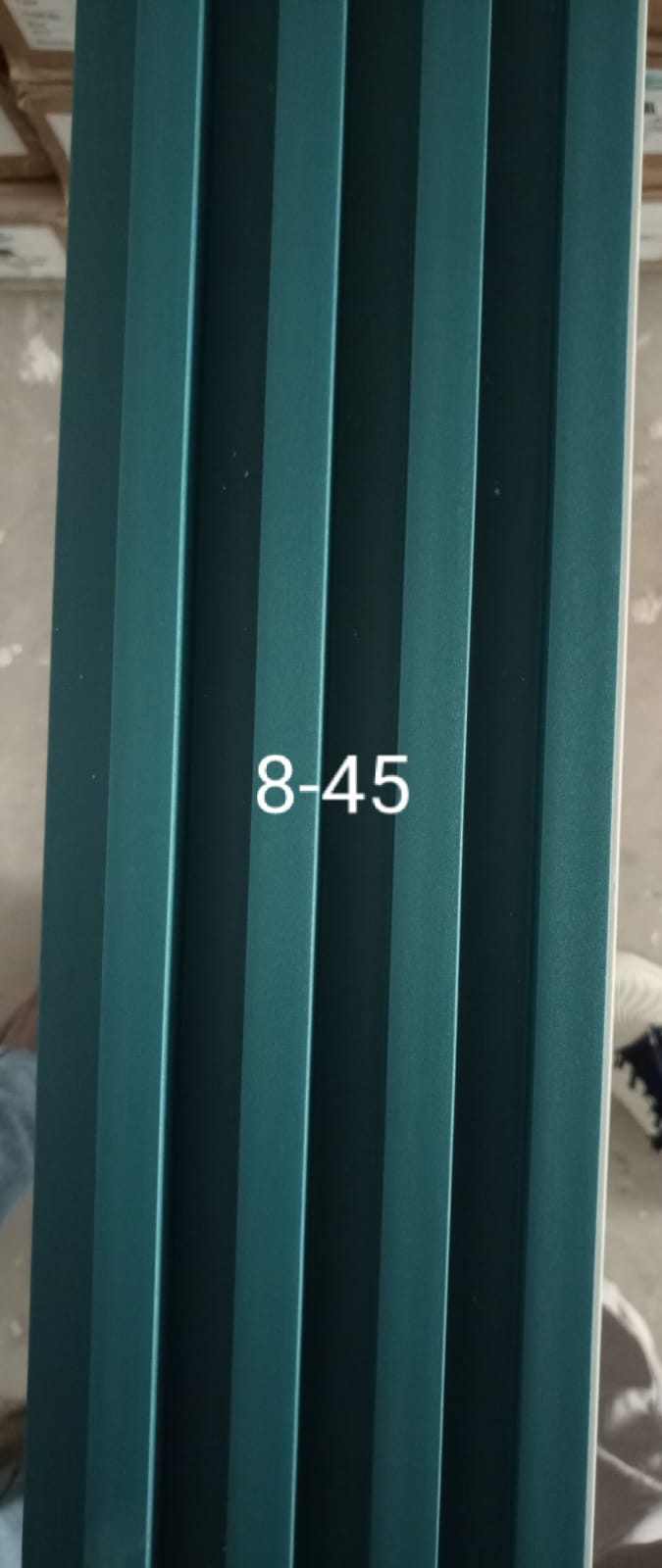 Fluted Panel New Blue view 2