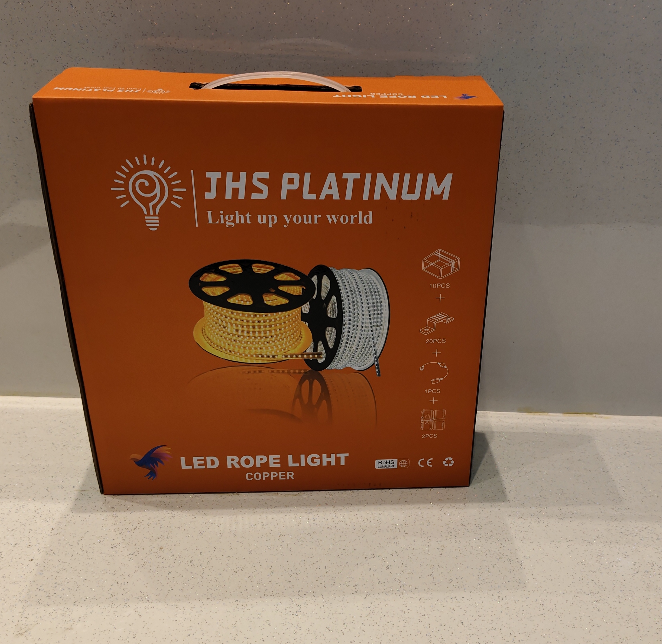 JHS Platinum LED Rope Light view 2