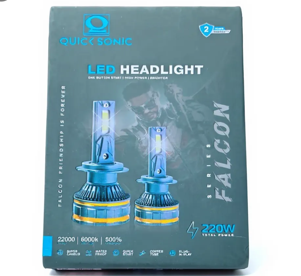 Quick Sonic LED Headlight view 2