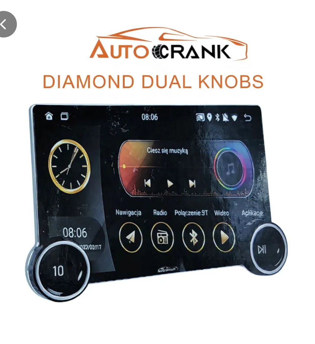 AutoCrank Diamond Dual Knobs view 2
