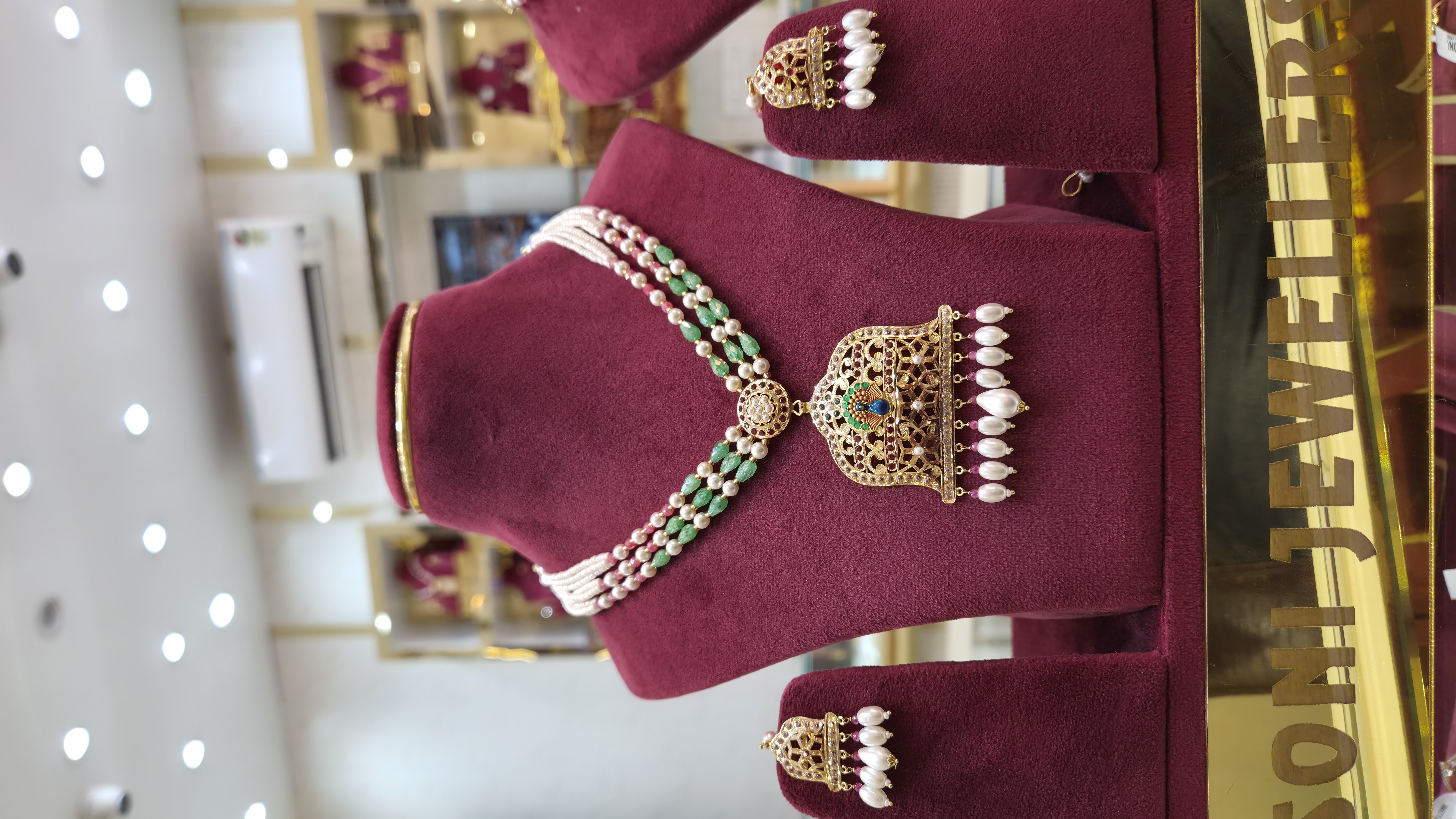 Traditional Necklace and Earring Set view 2