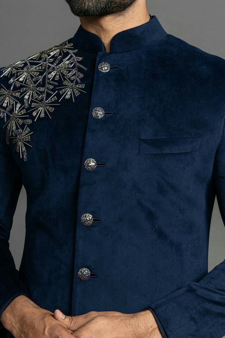 Jodhpuri Prince Coat - Bandhgala view 2