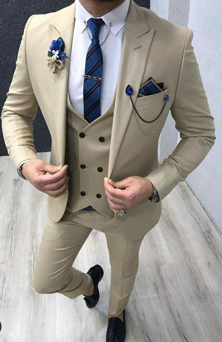 Classic Beige Suit view 2