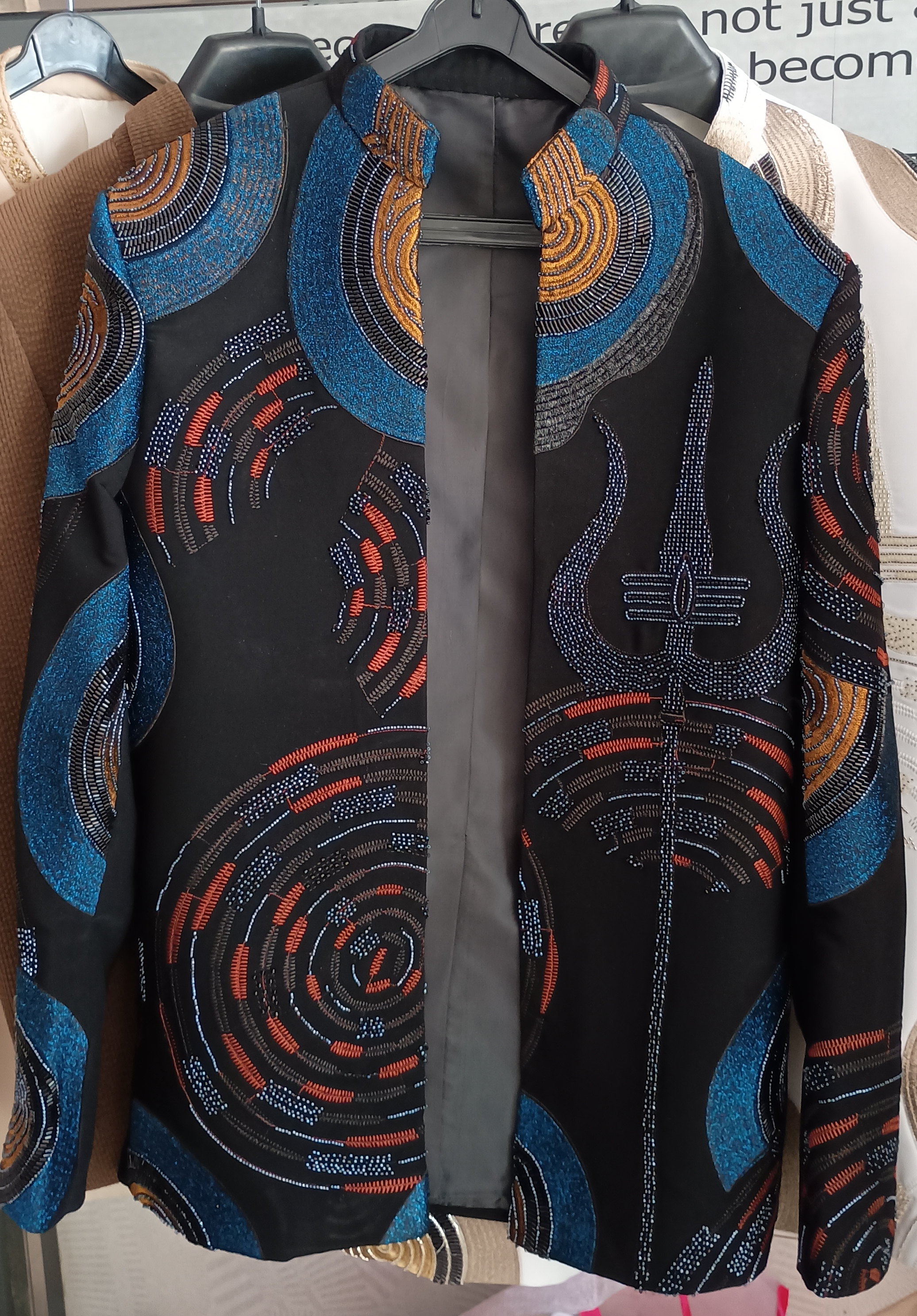 Designer Trishul Open Coat view 2