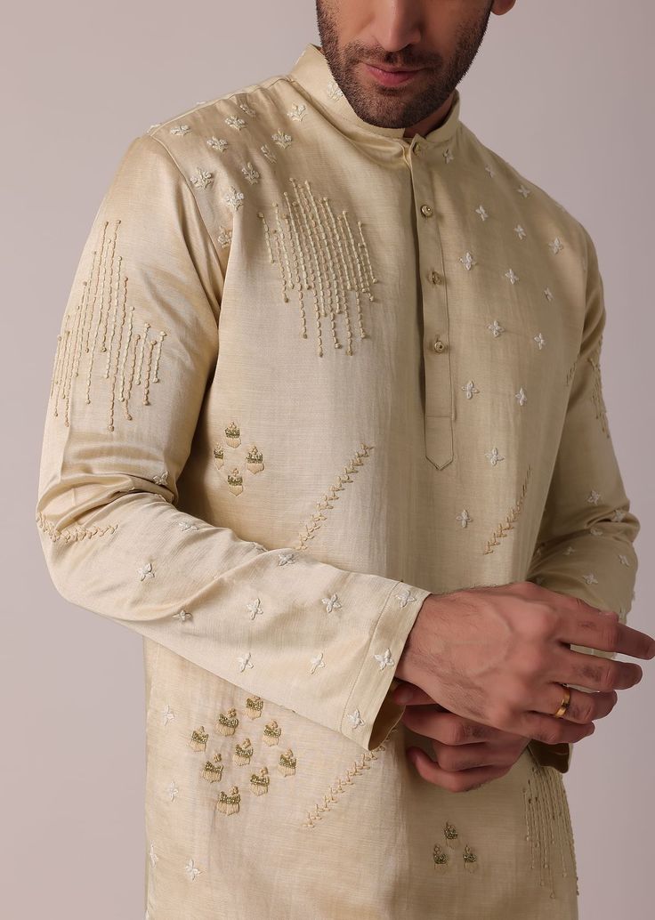 Elegant Embroidered Kurta view 2