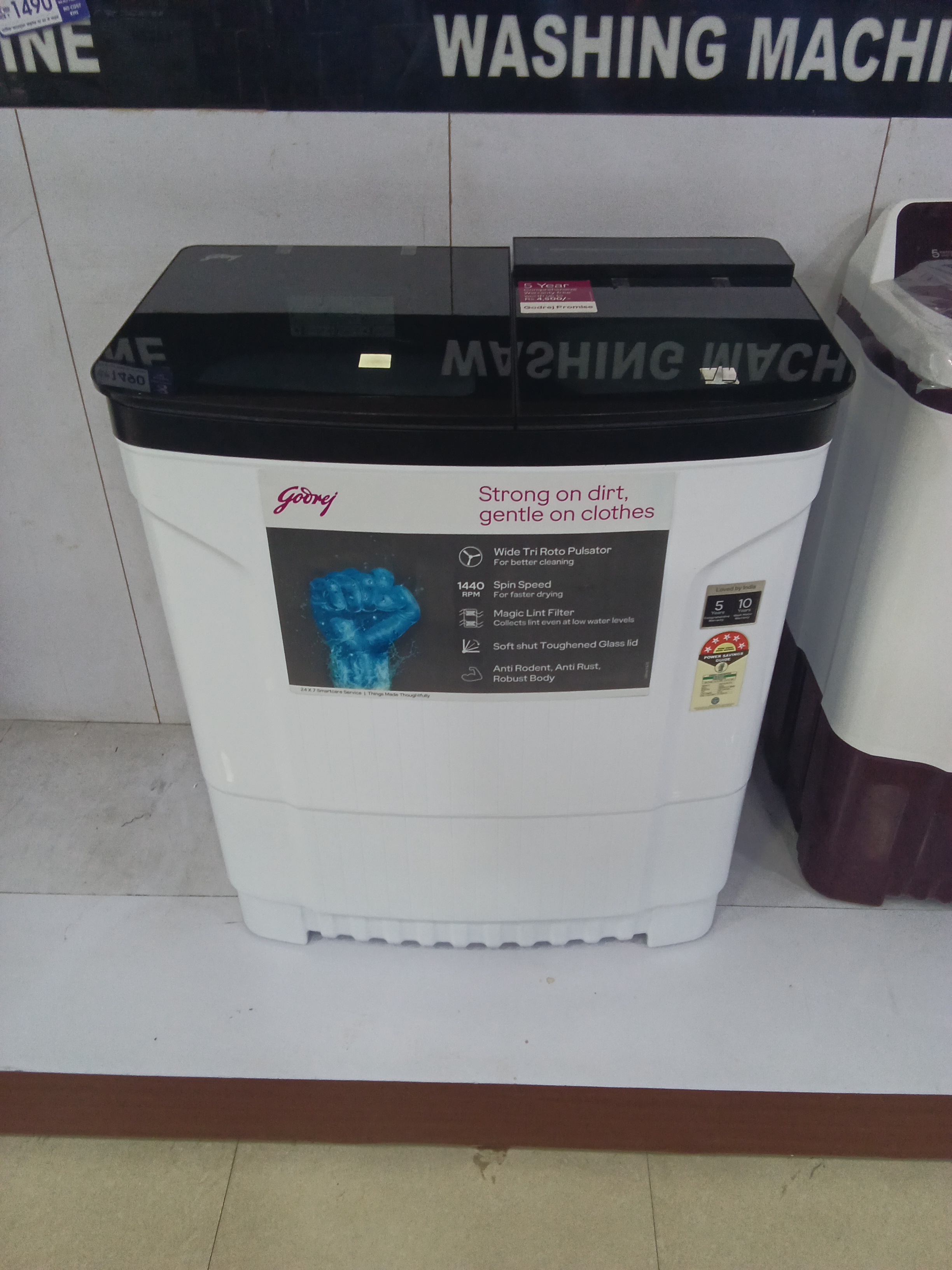 Godrej Washing Machine view 2