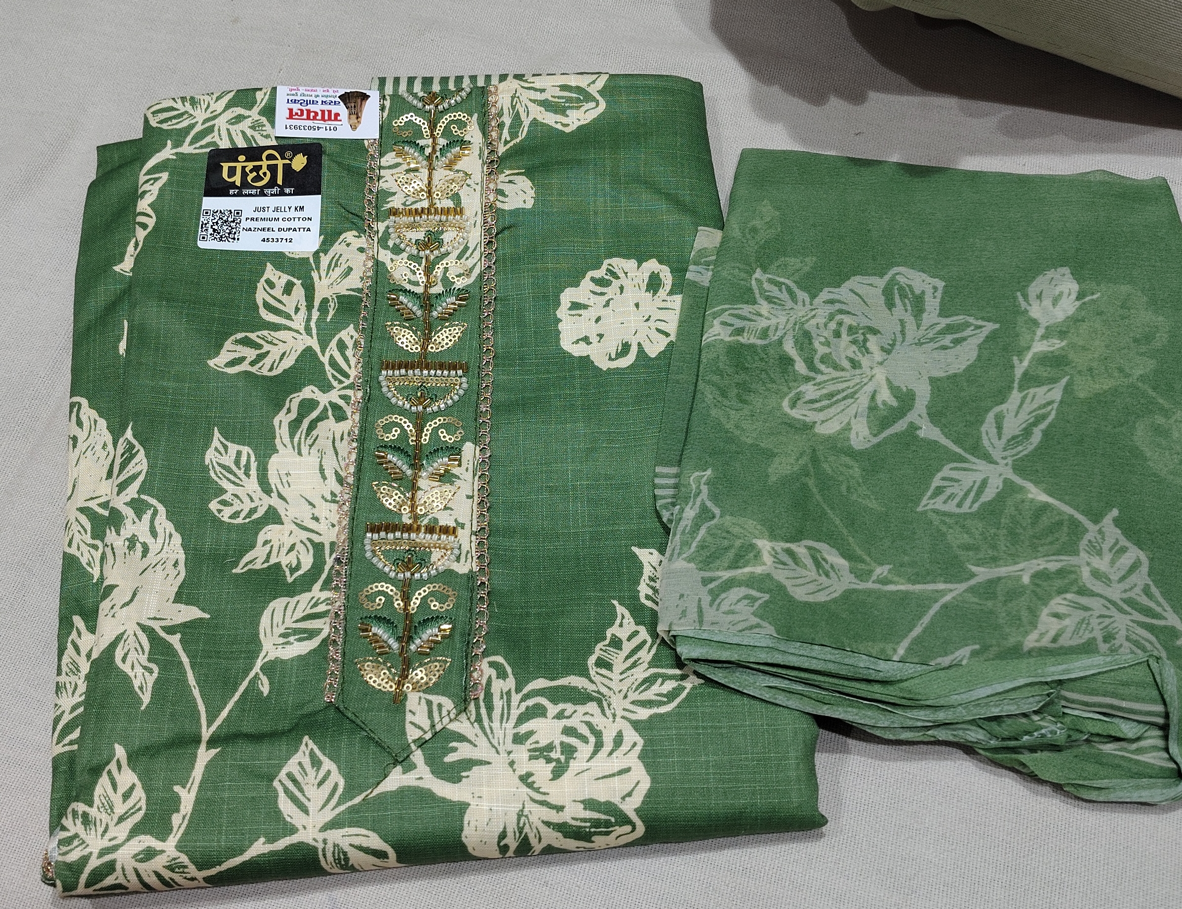 Panchi Premium Cotton Suit view 2
