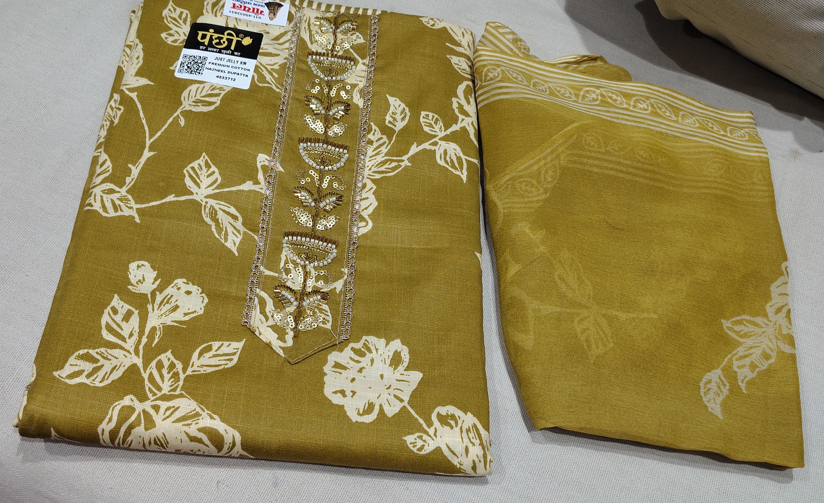 Panhi Unstitched Suit view 2