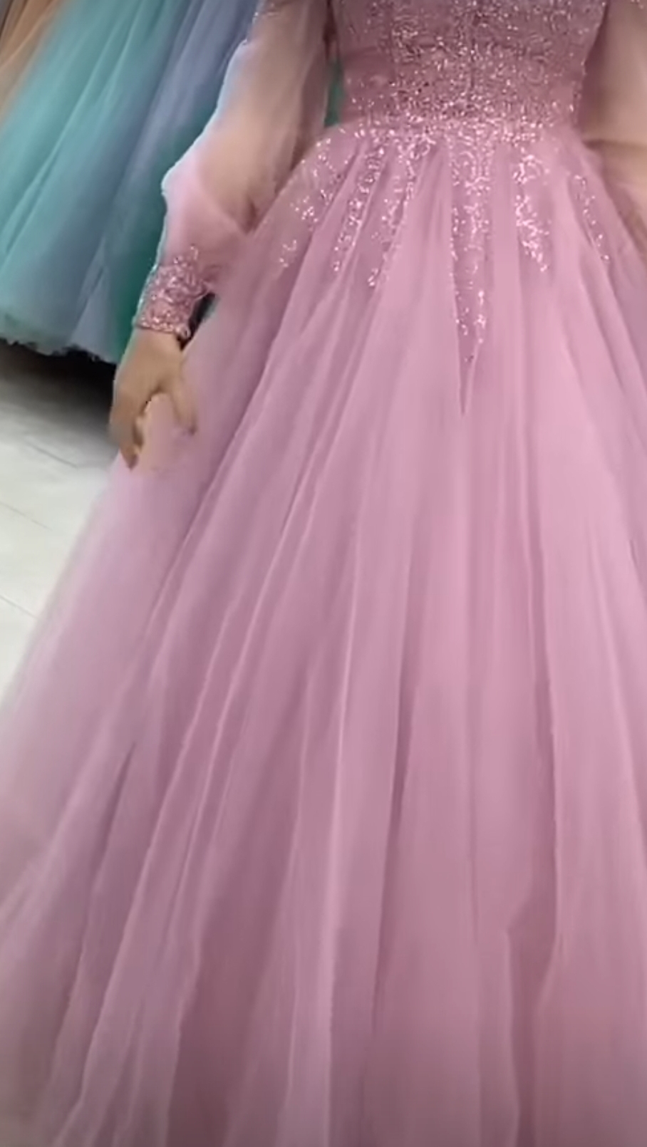 Pink Evening Gown view 2
