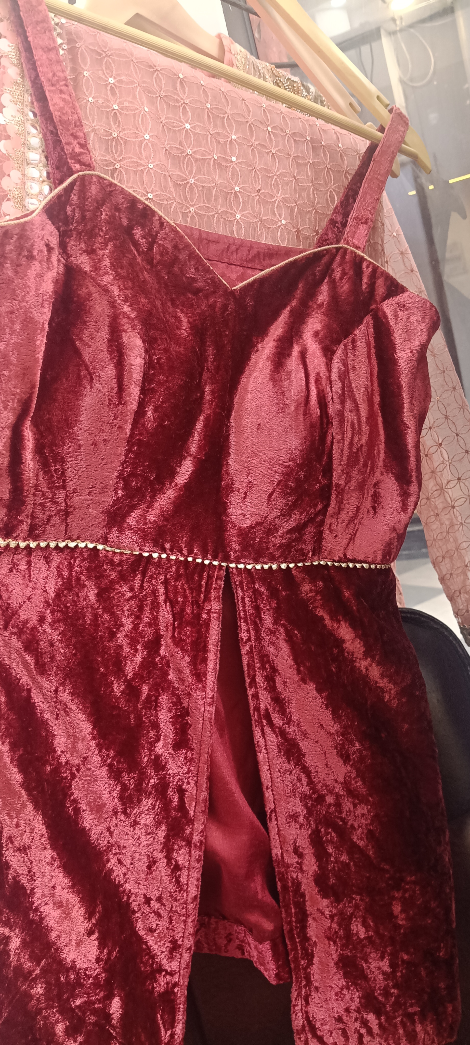 Velvet Evening Dress view 3