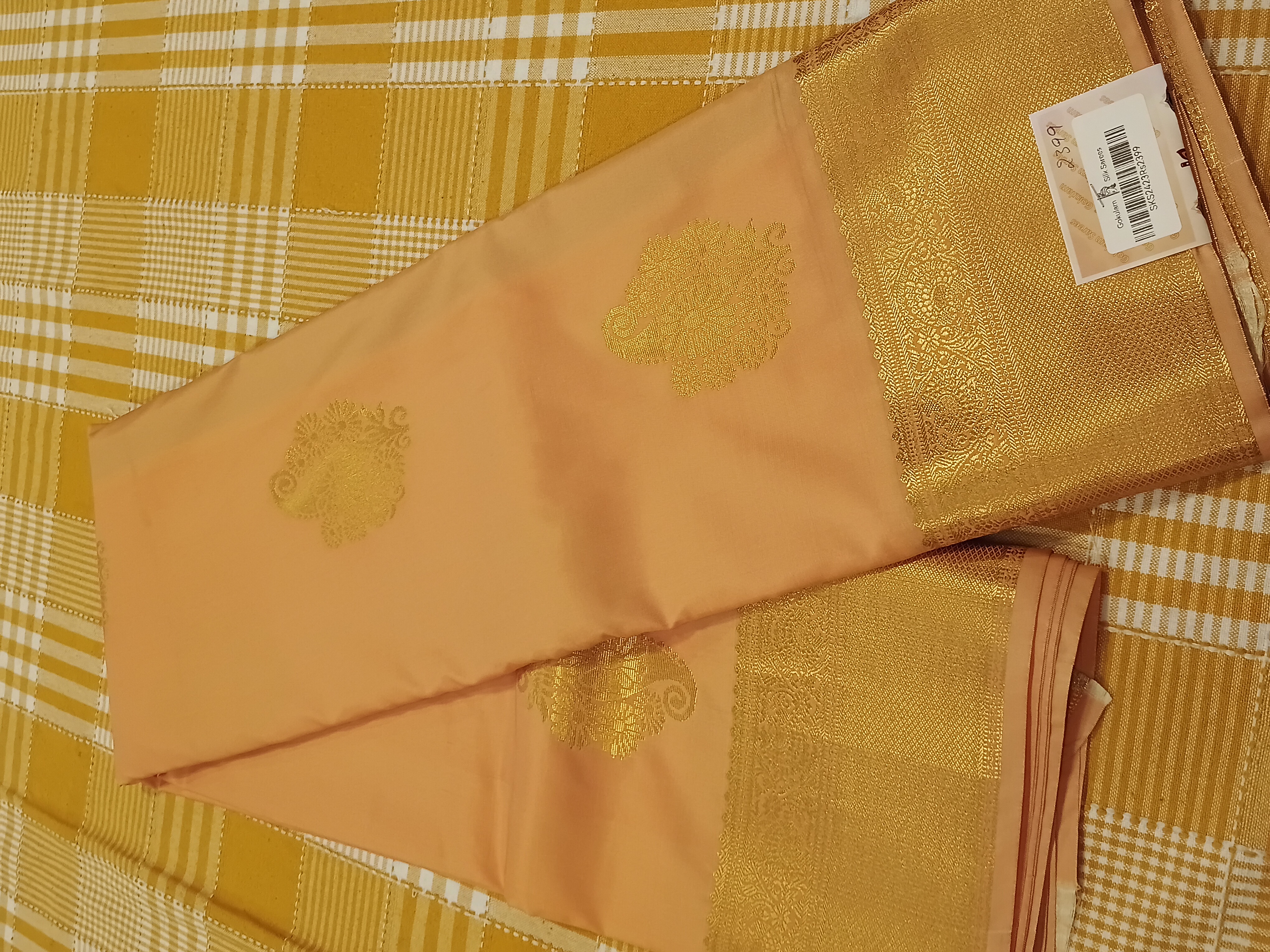 Semi Silk Saree 282 view 2