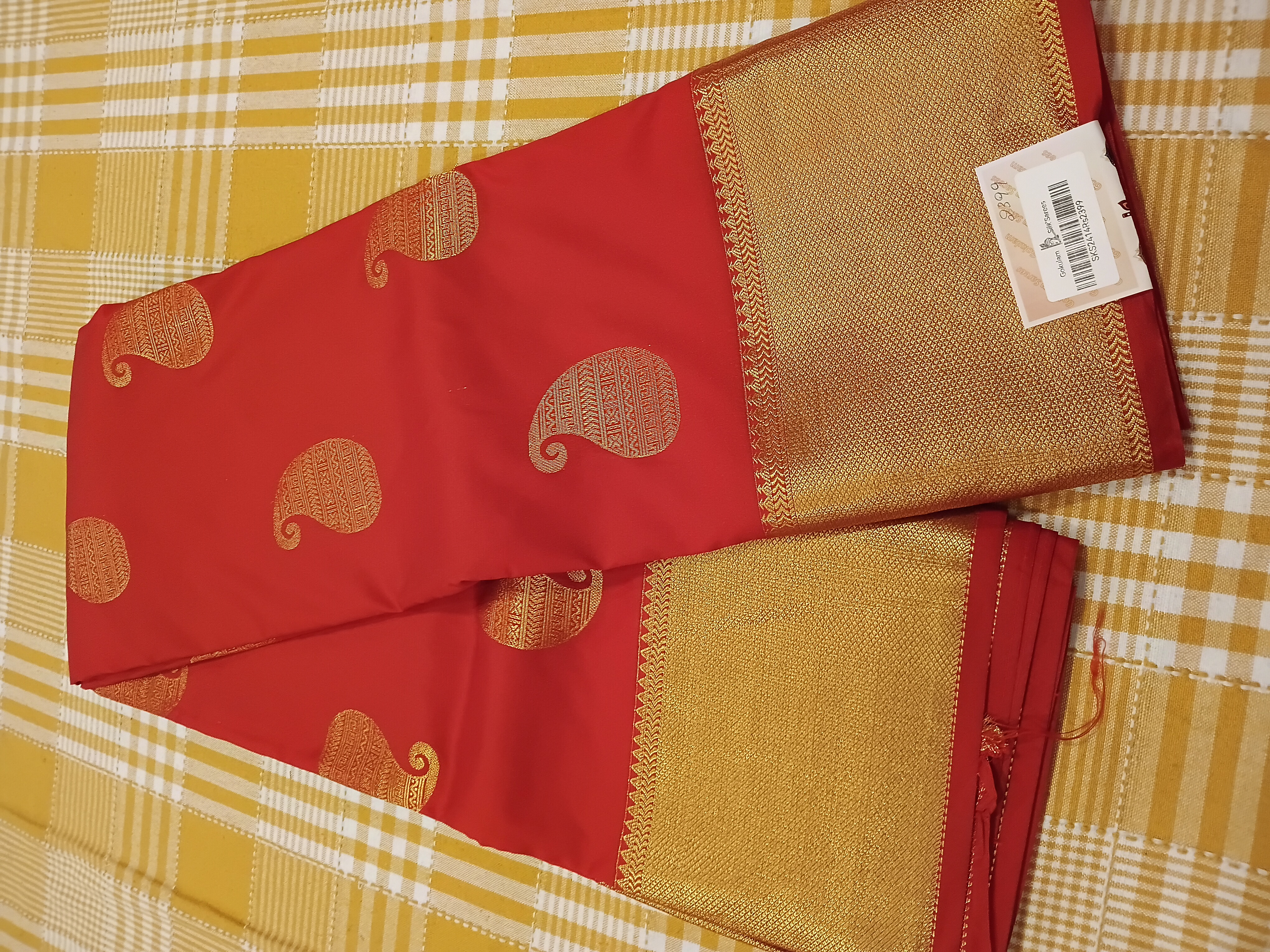 Semi Silk Saree 276 view 2