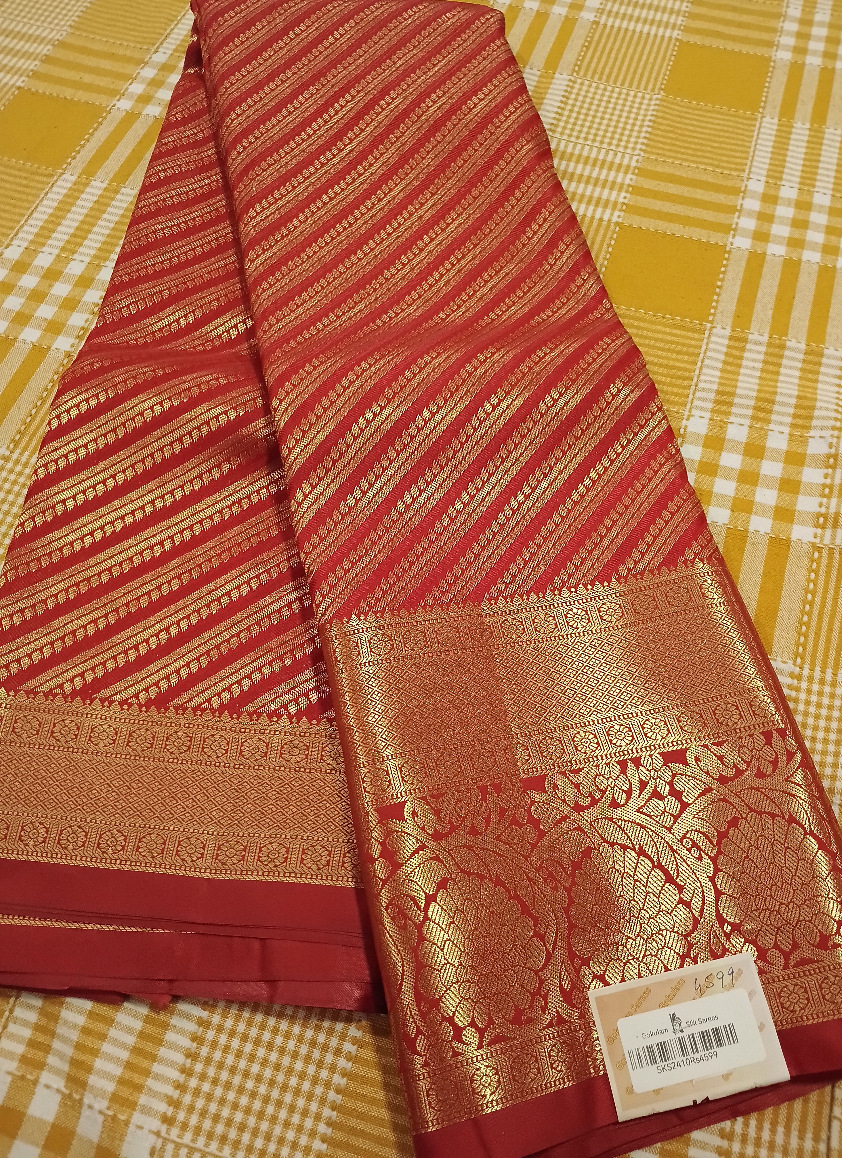 Semi Kanchi Silk Saree 267 view 2