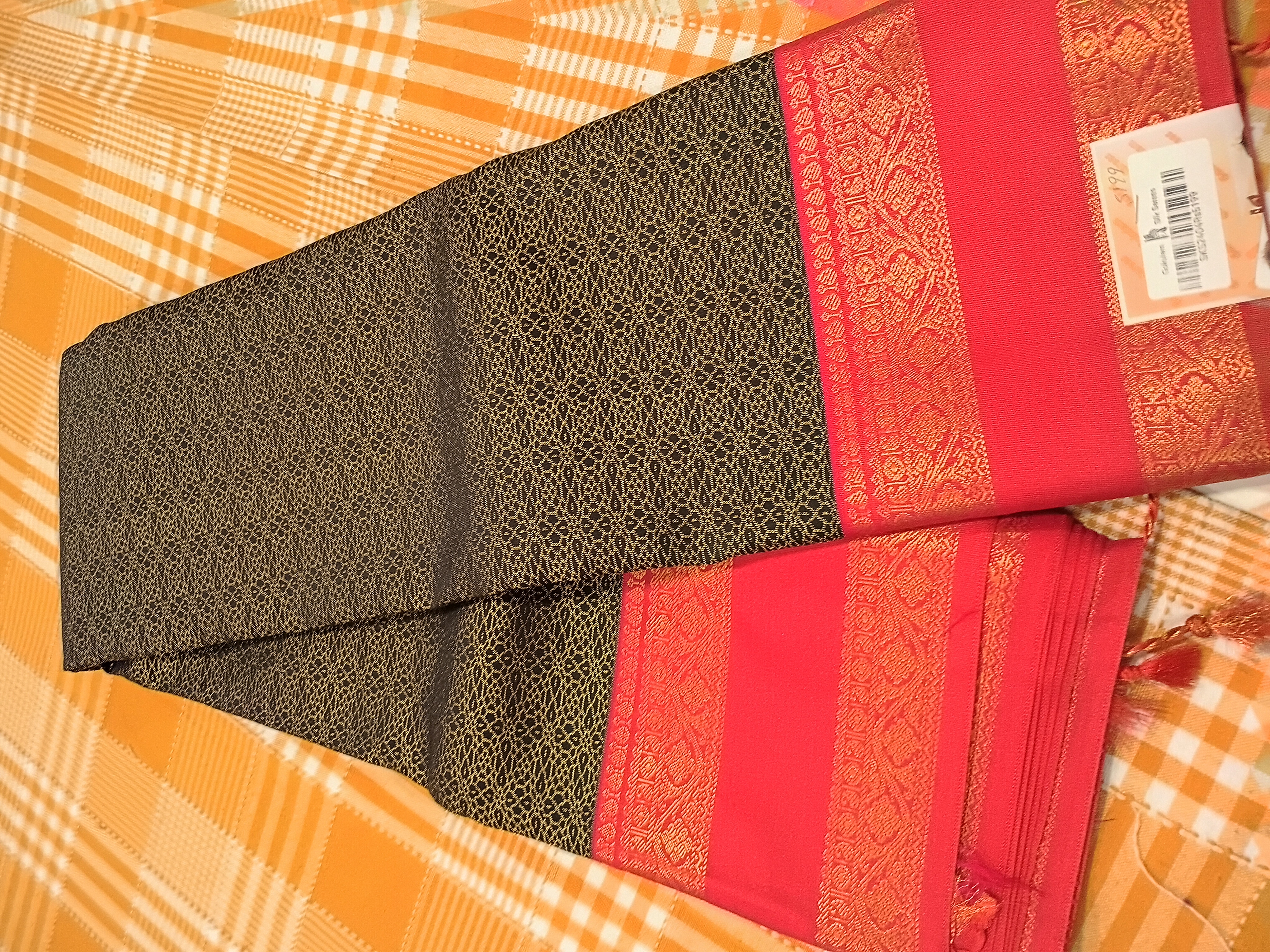 Semi Kanchi Silk Saree 263 view 2