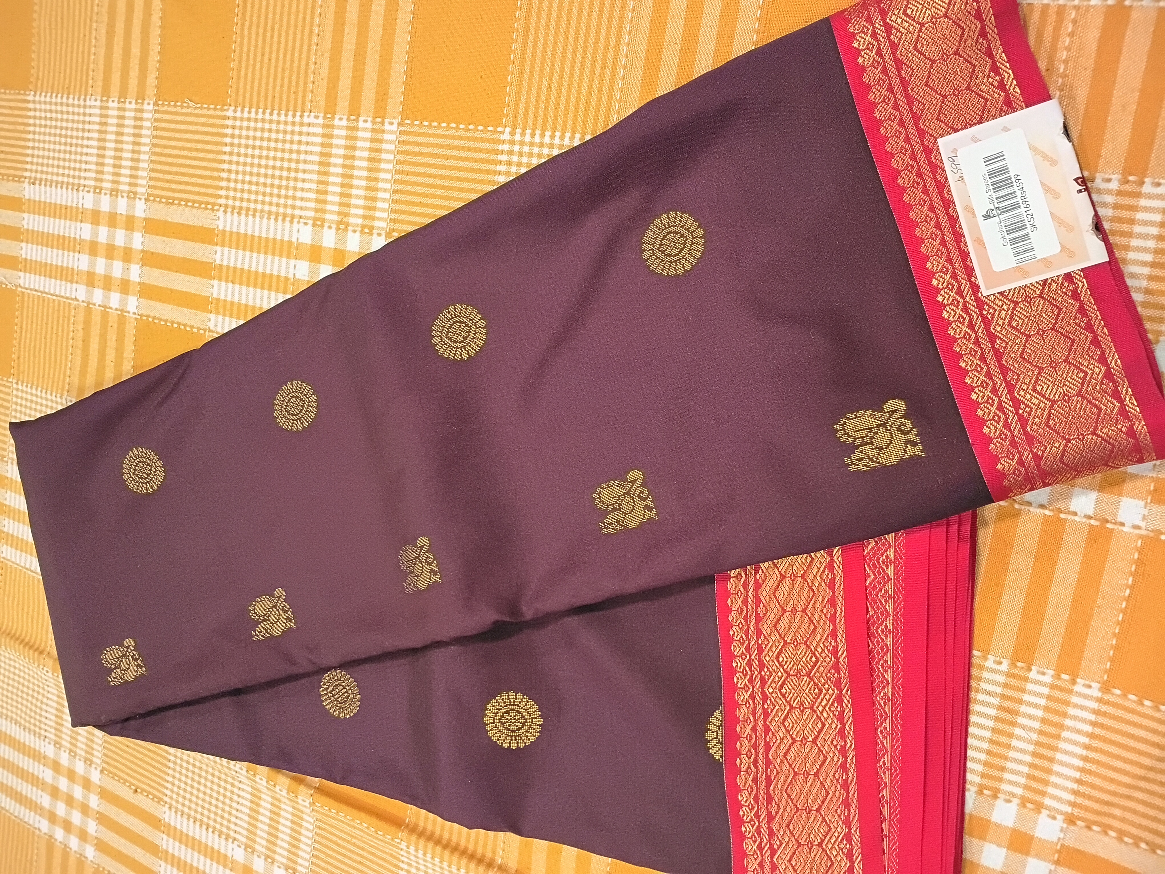 Semi Kanchi Silk Saree 249 view 2