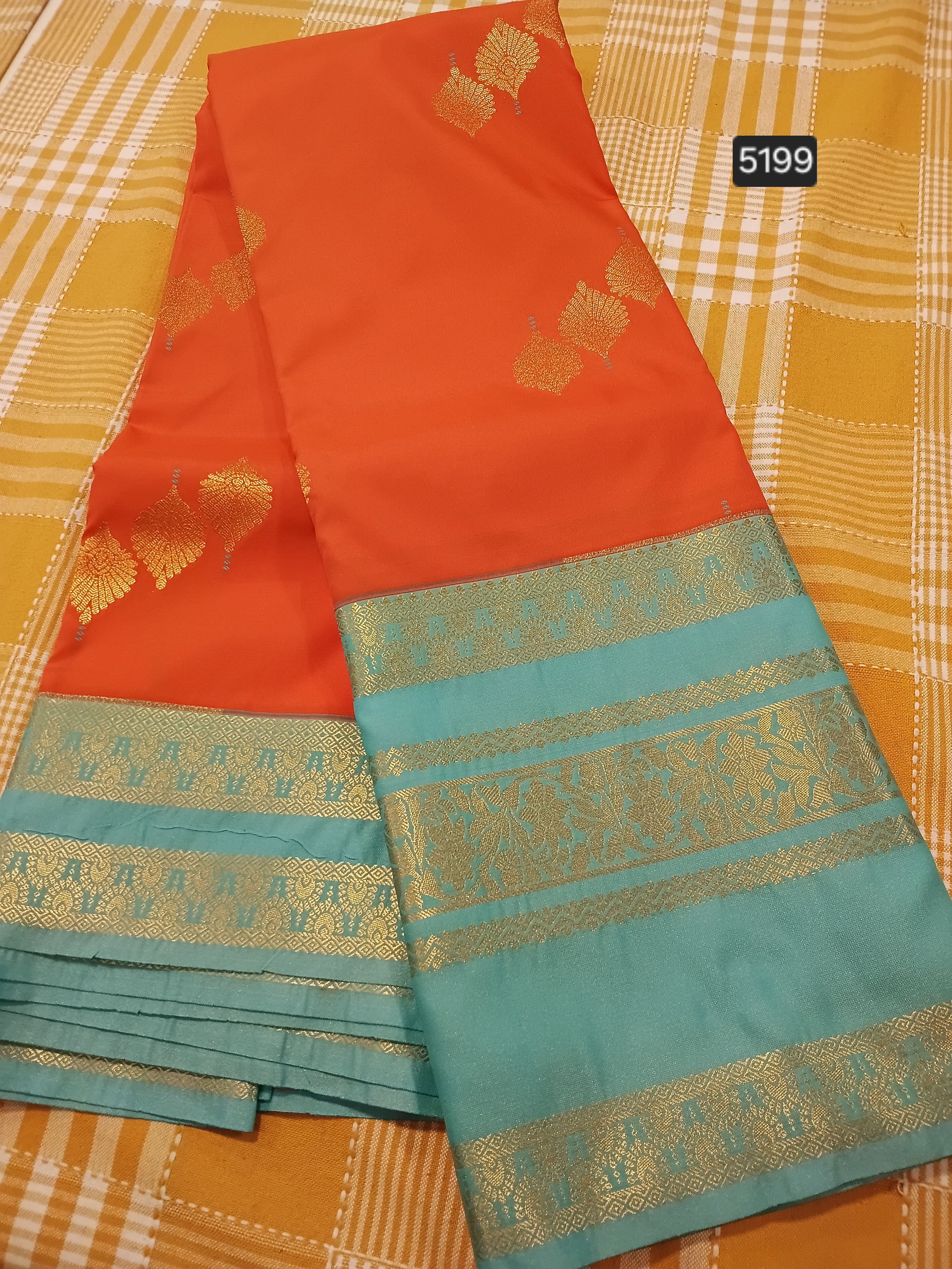 Semi Kanchi Silk Saree 232 view 2