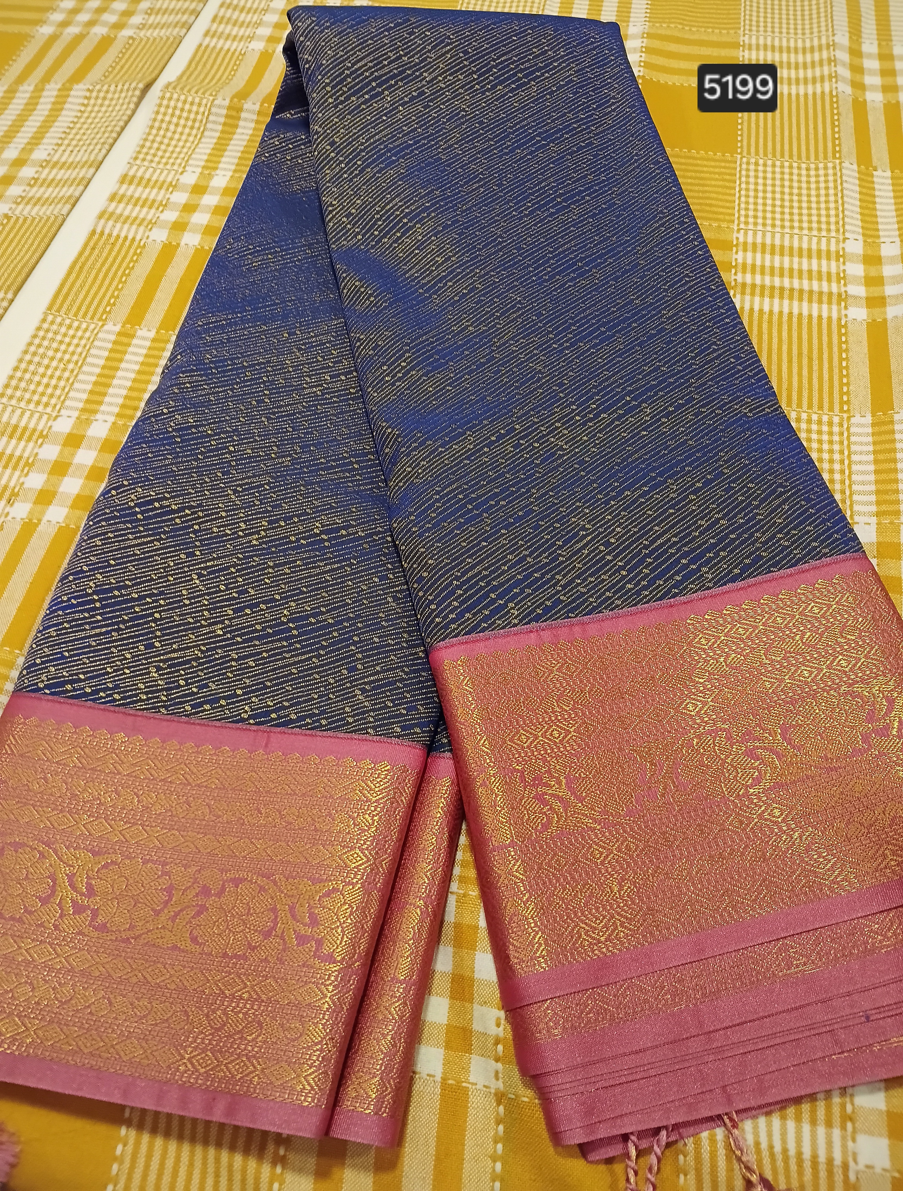 Semi Kanchi Silk Saree 217 view 2