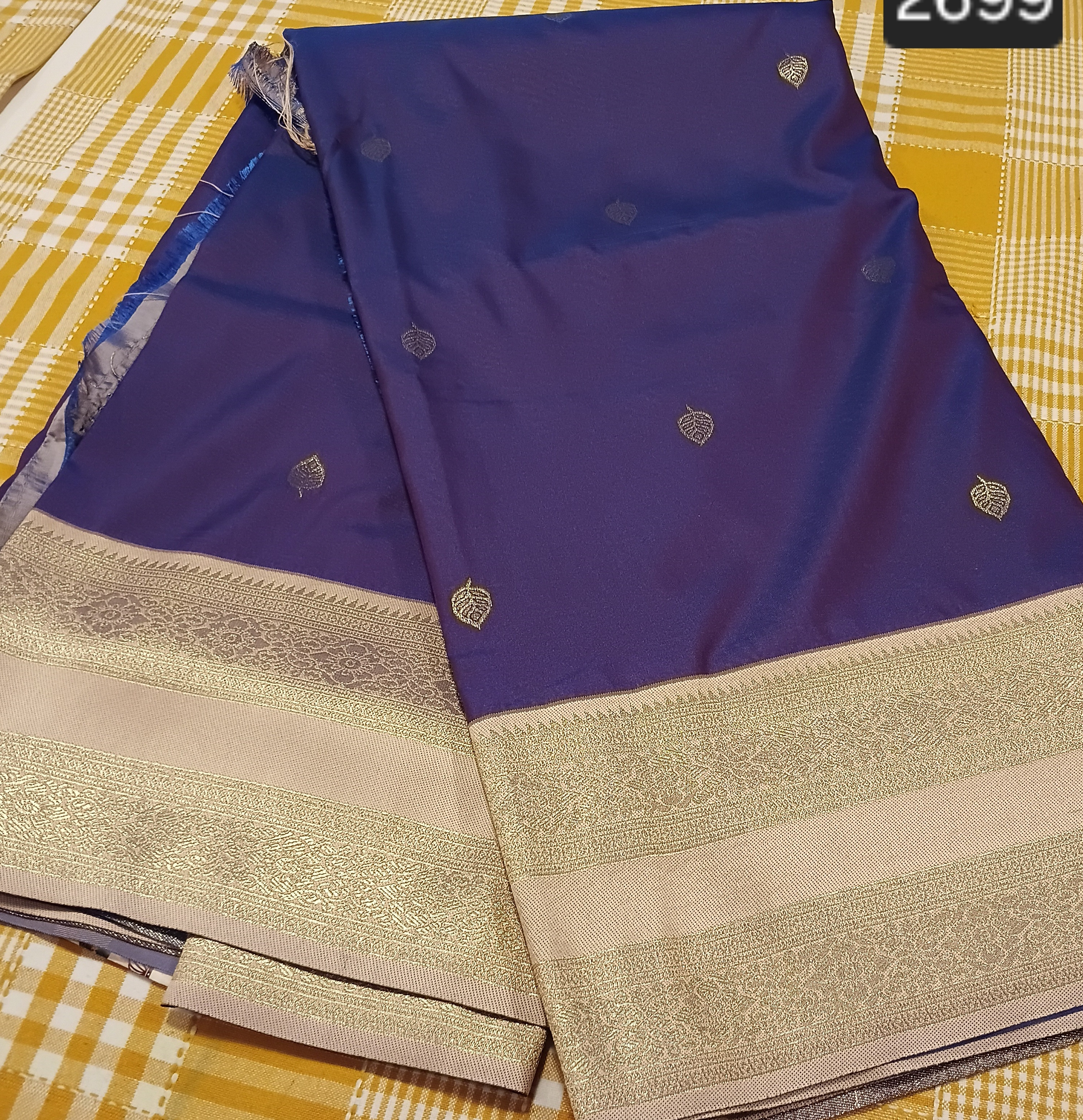 Semi Kanchi Silk Saree 214 view 2