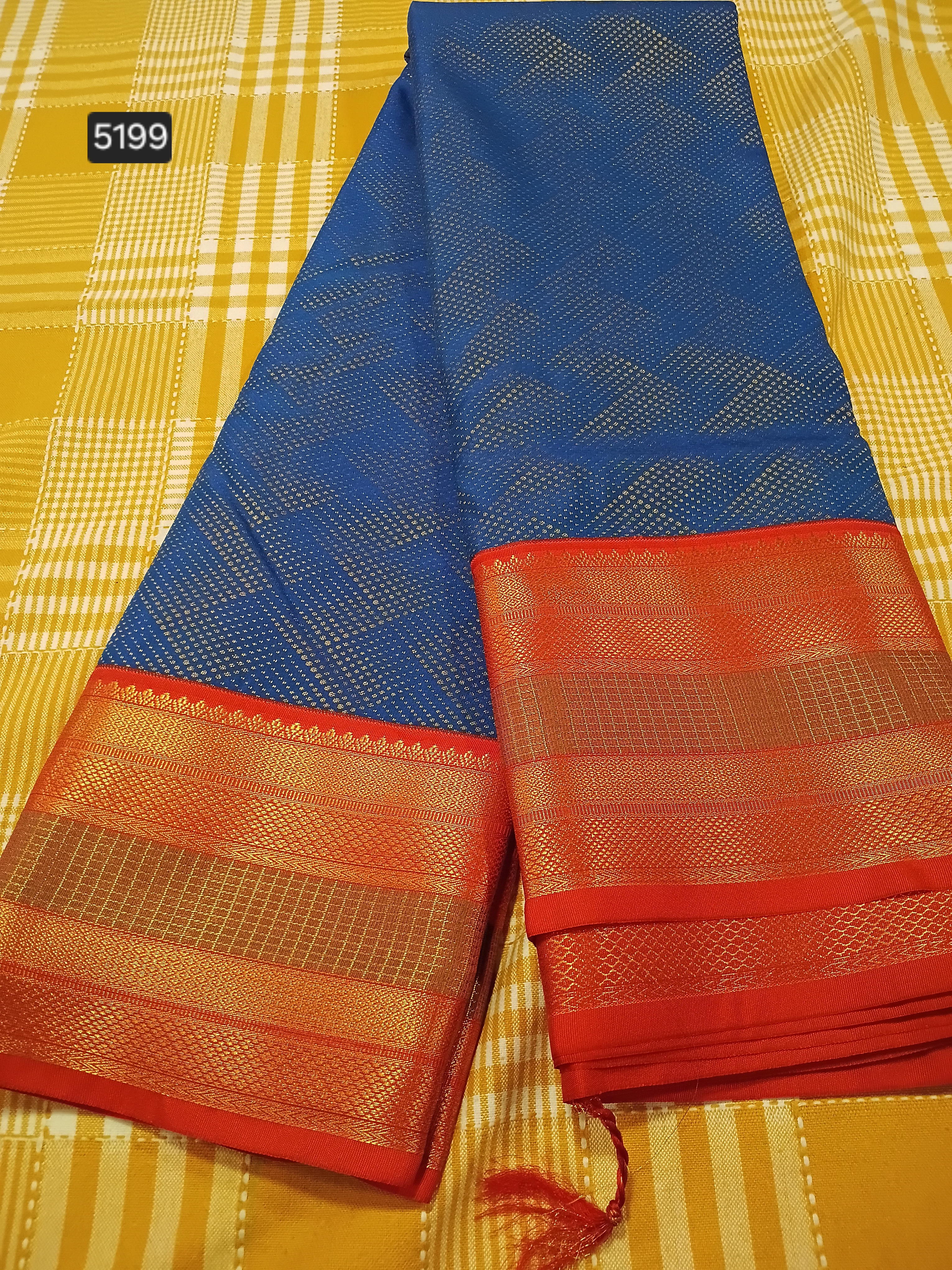Semi Kanchi Silk Saree 213 view 2