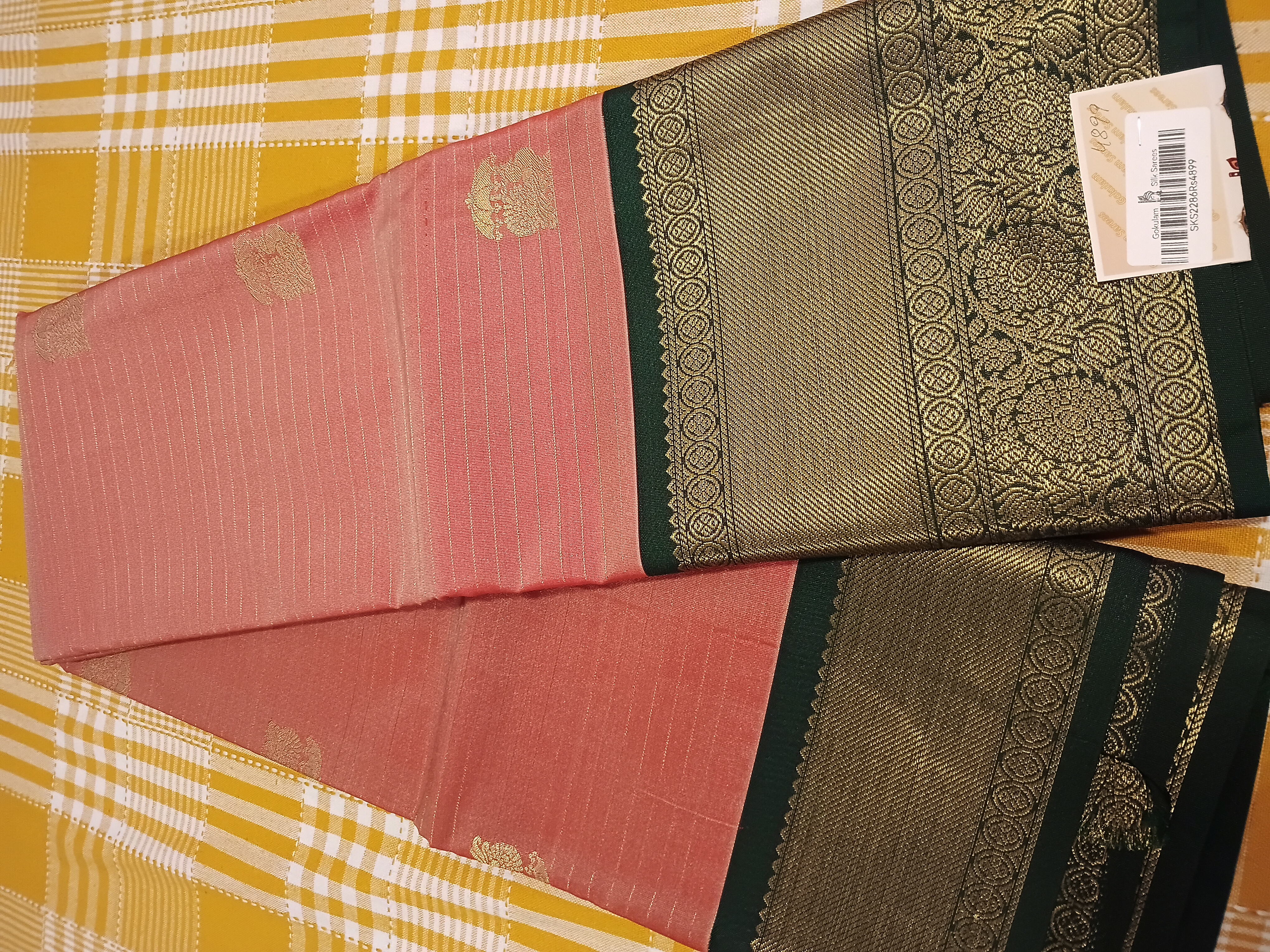 Semi Kanchi Silk Saree 202 view 2