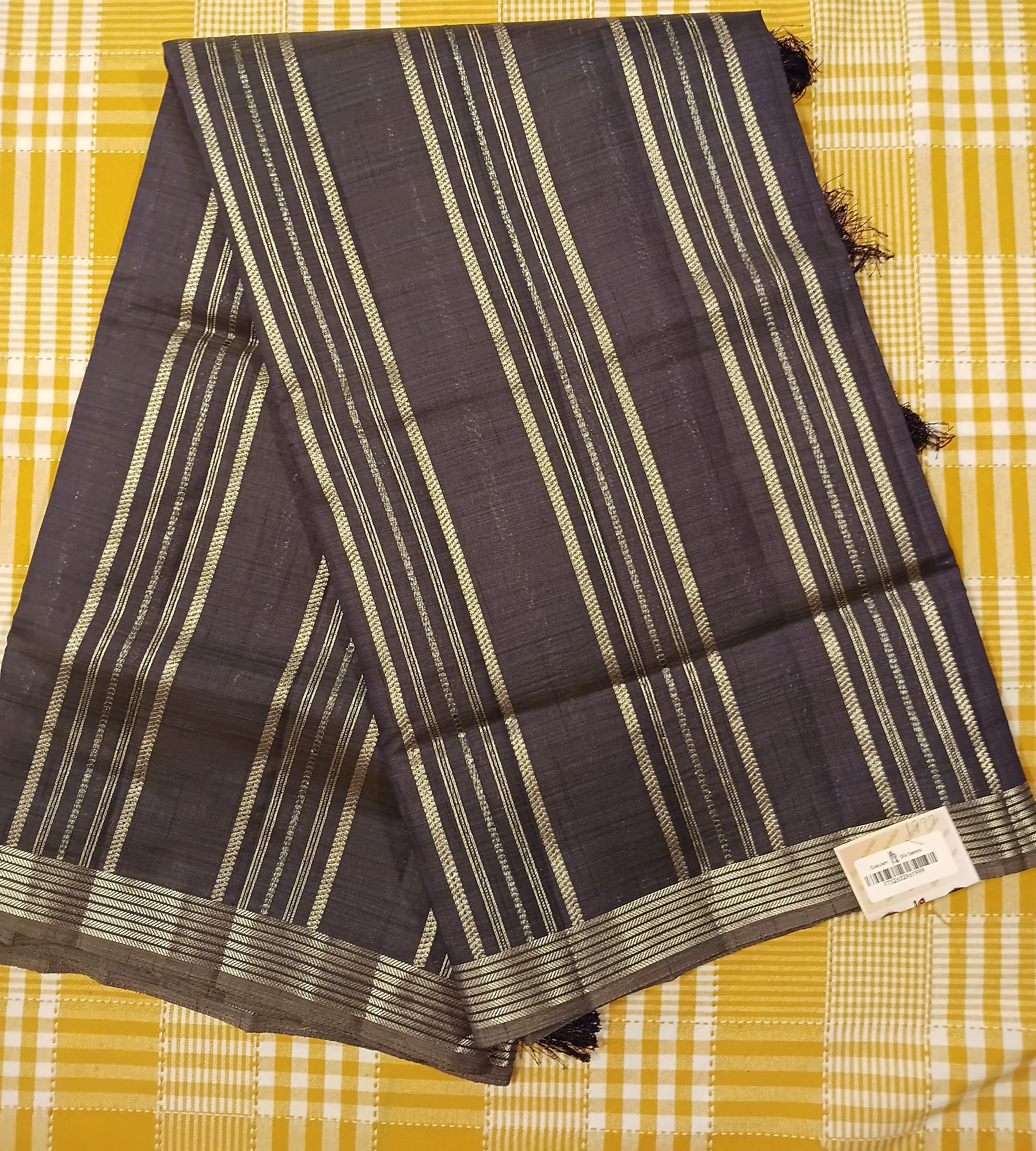 Block Tussar Silk 030 view 2
