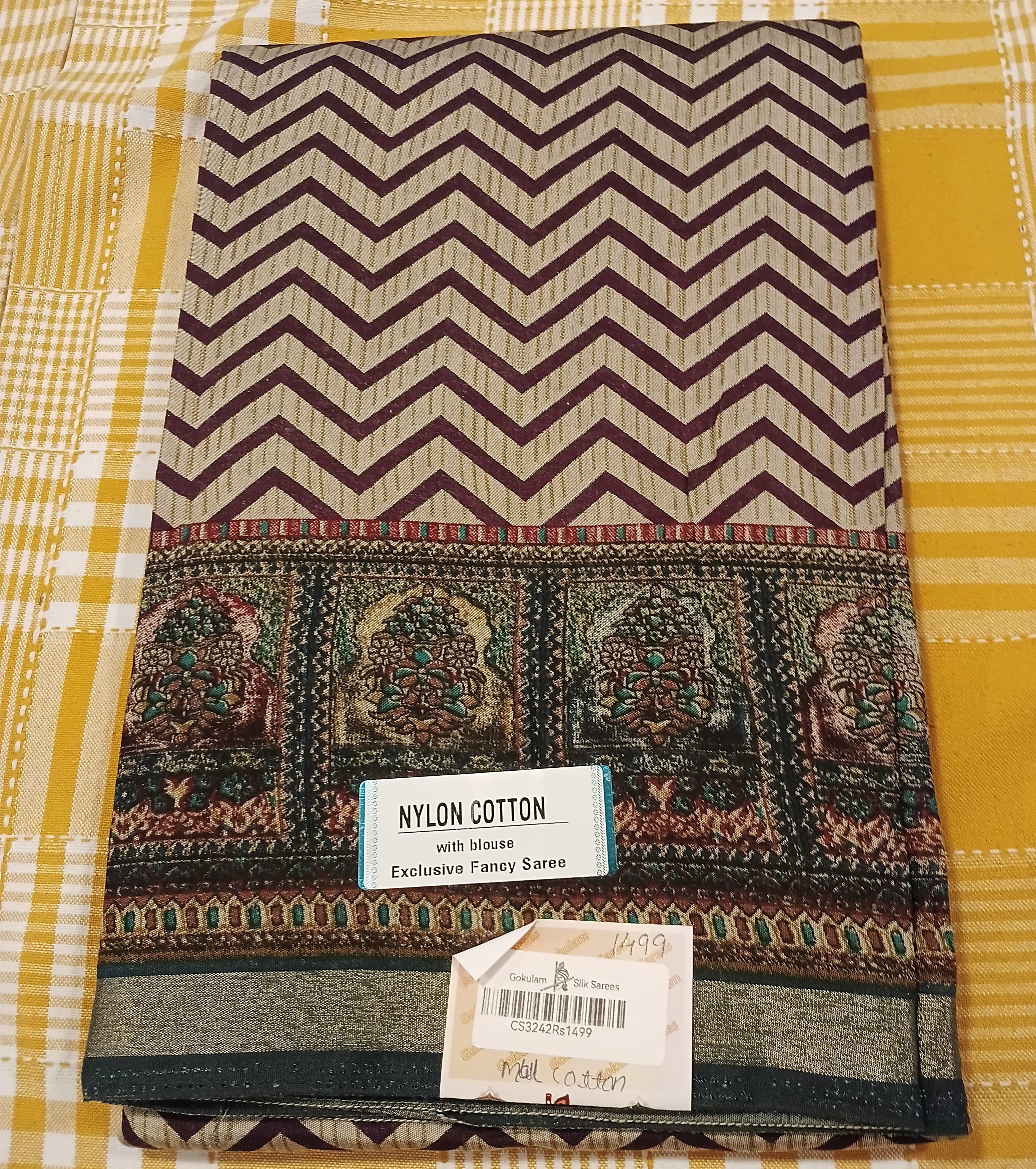 Mul Cotton Saree 064 view 2