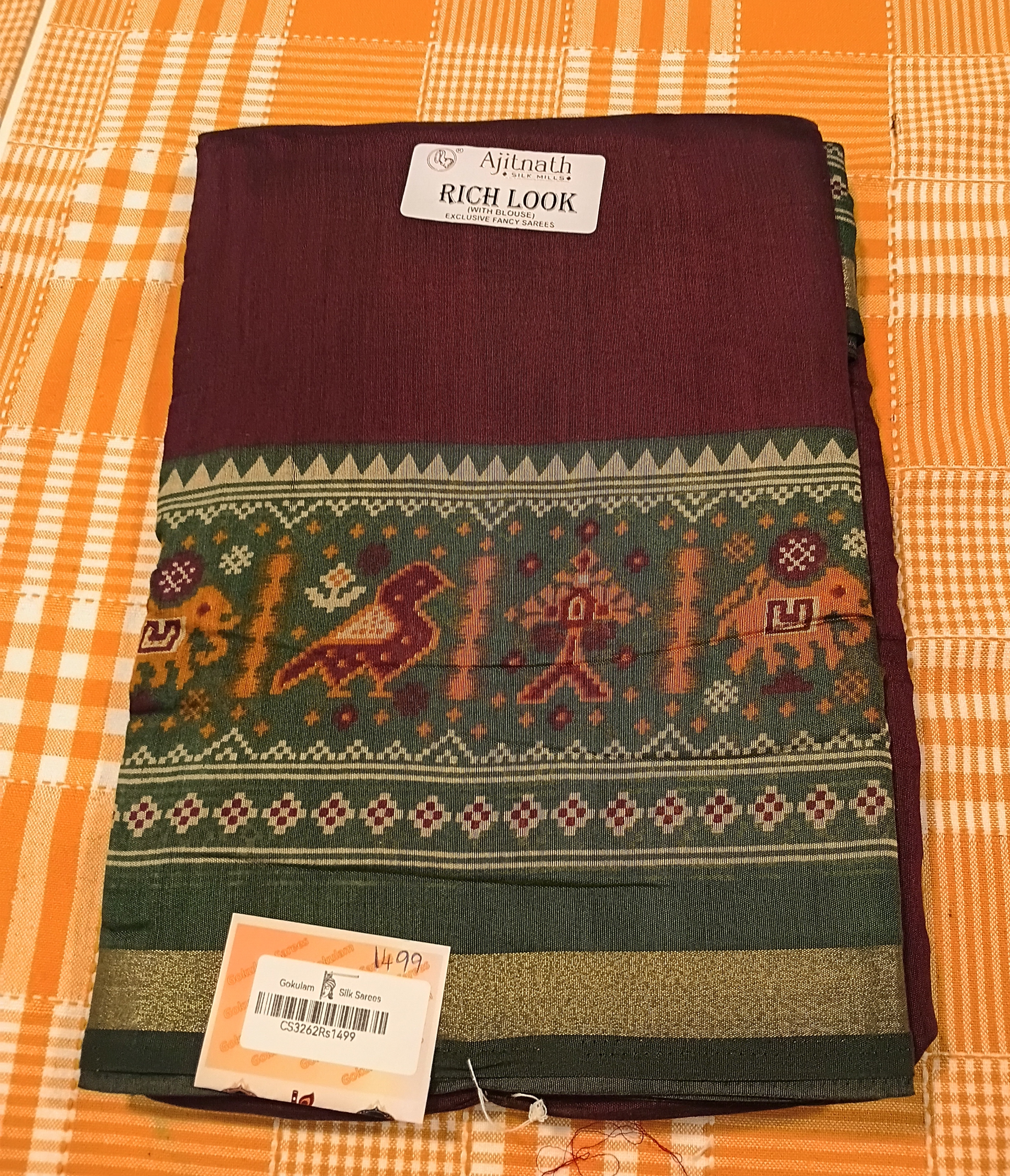 Mul Cotton Saree 061 view 2