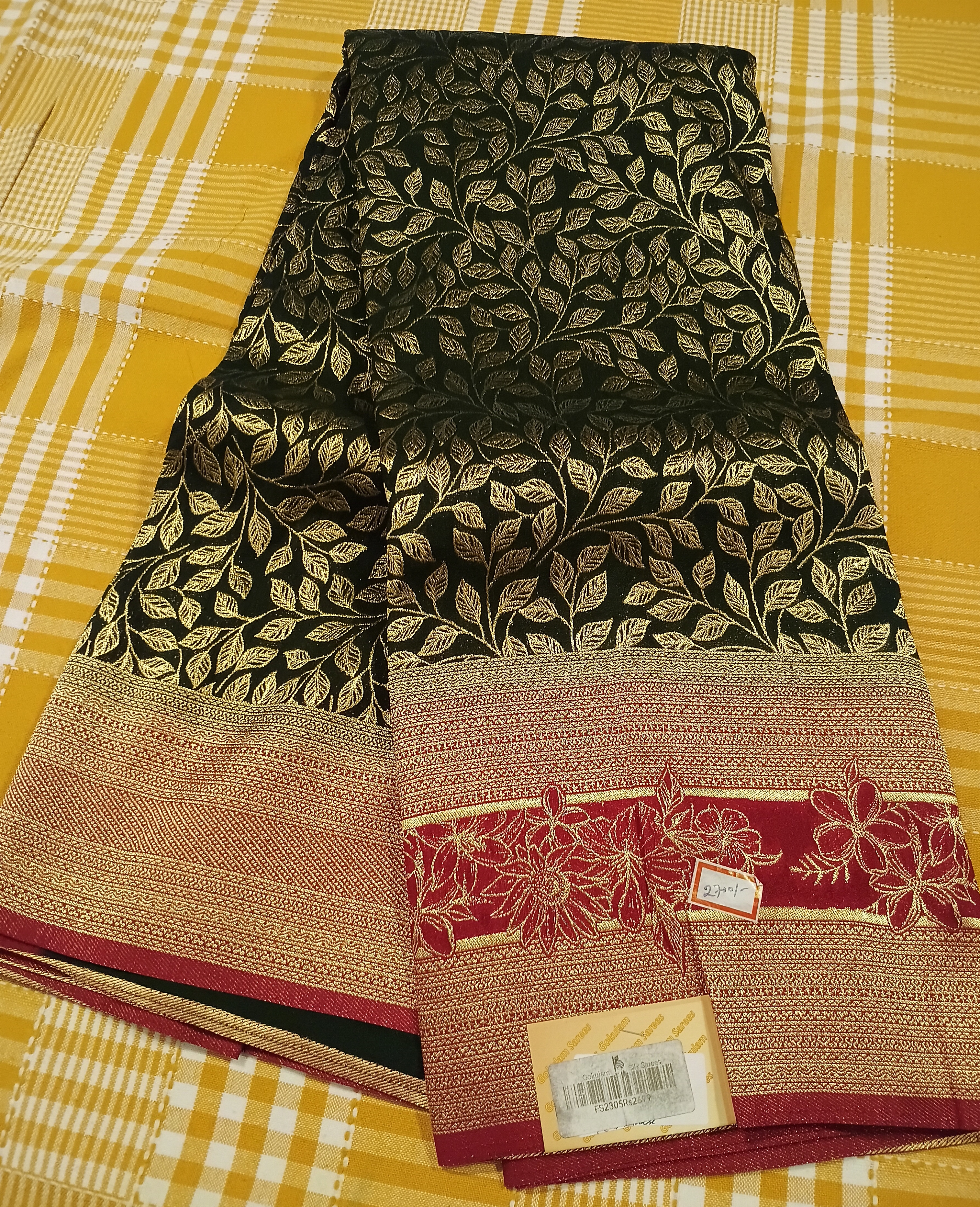 Kaddi Banarasi Saree 020 view 2