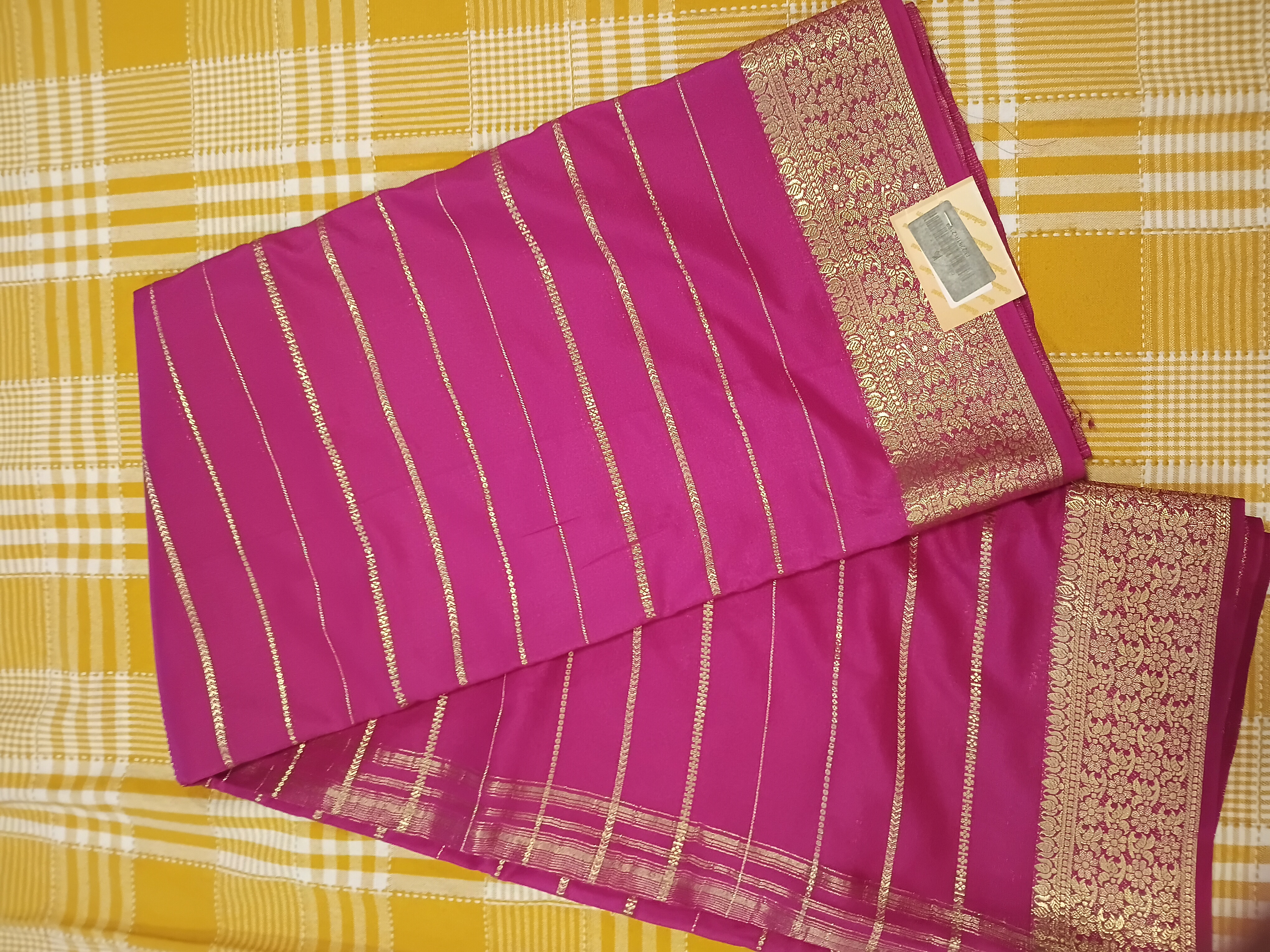 Semi Mysore Silk 044 view 2
