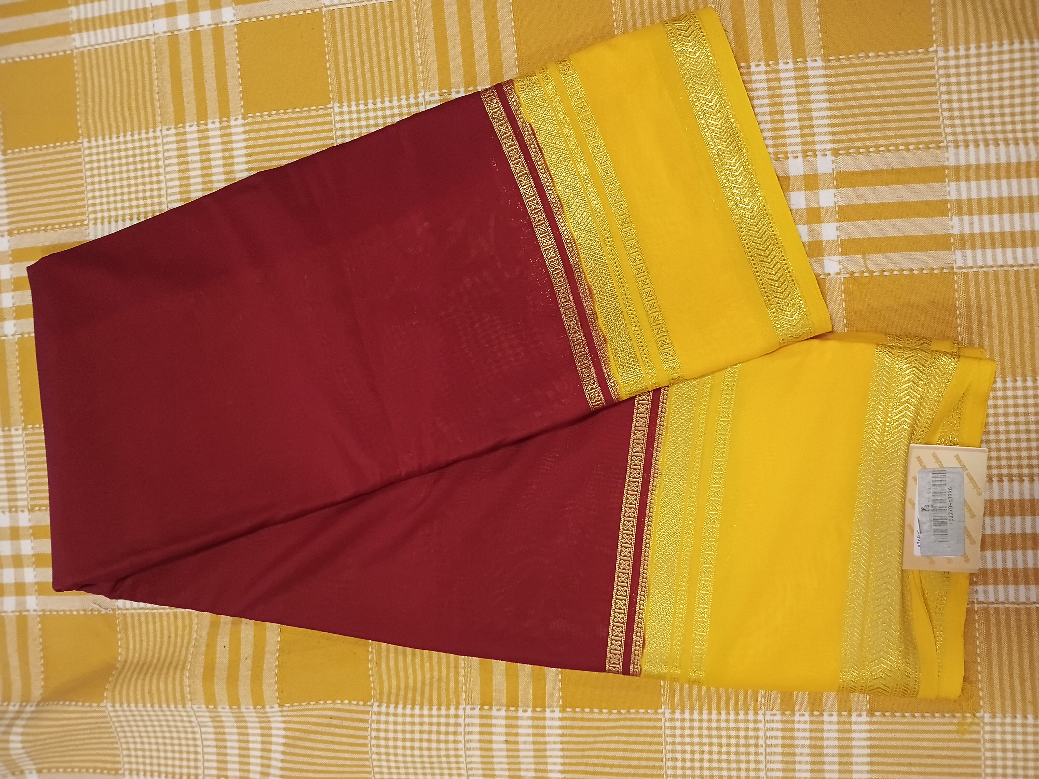 Semi Mysore Silk 038 view 2