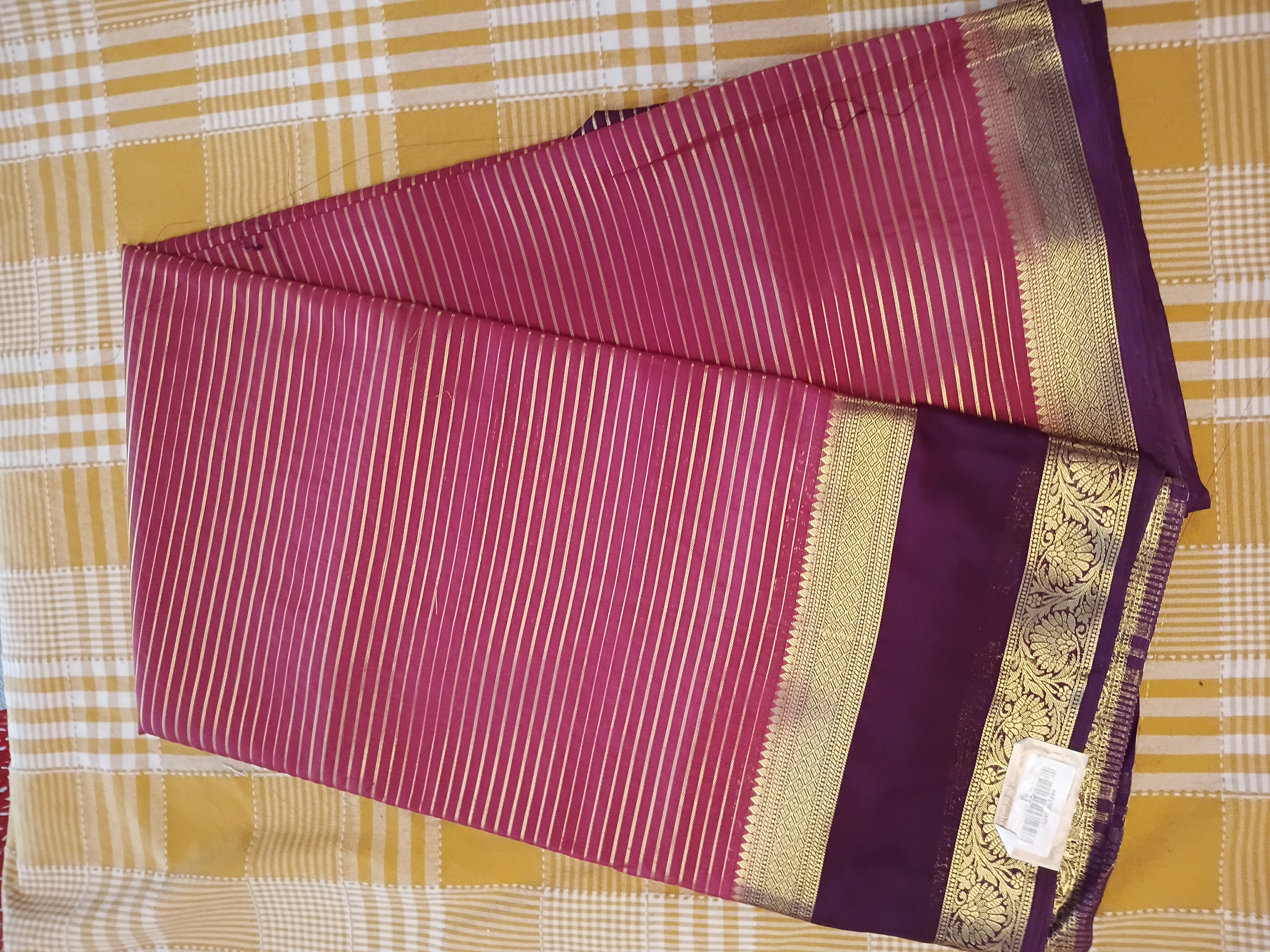 Semi Mysore Silk 037 view 2