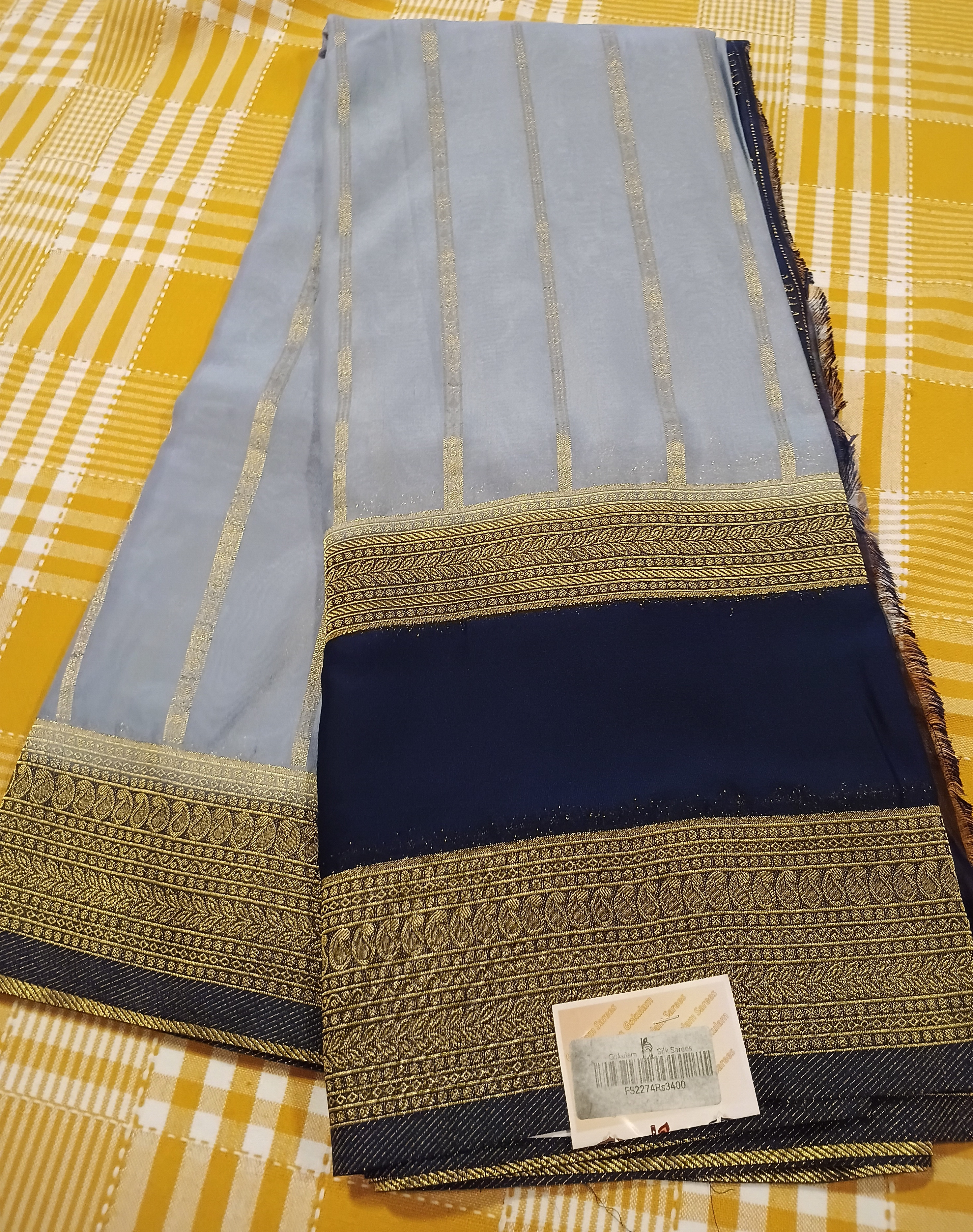 Semi Mysore Silk 035 view 2