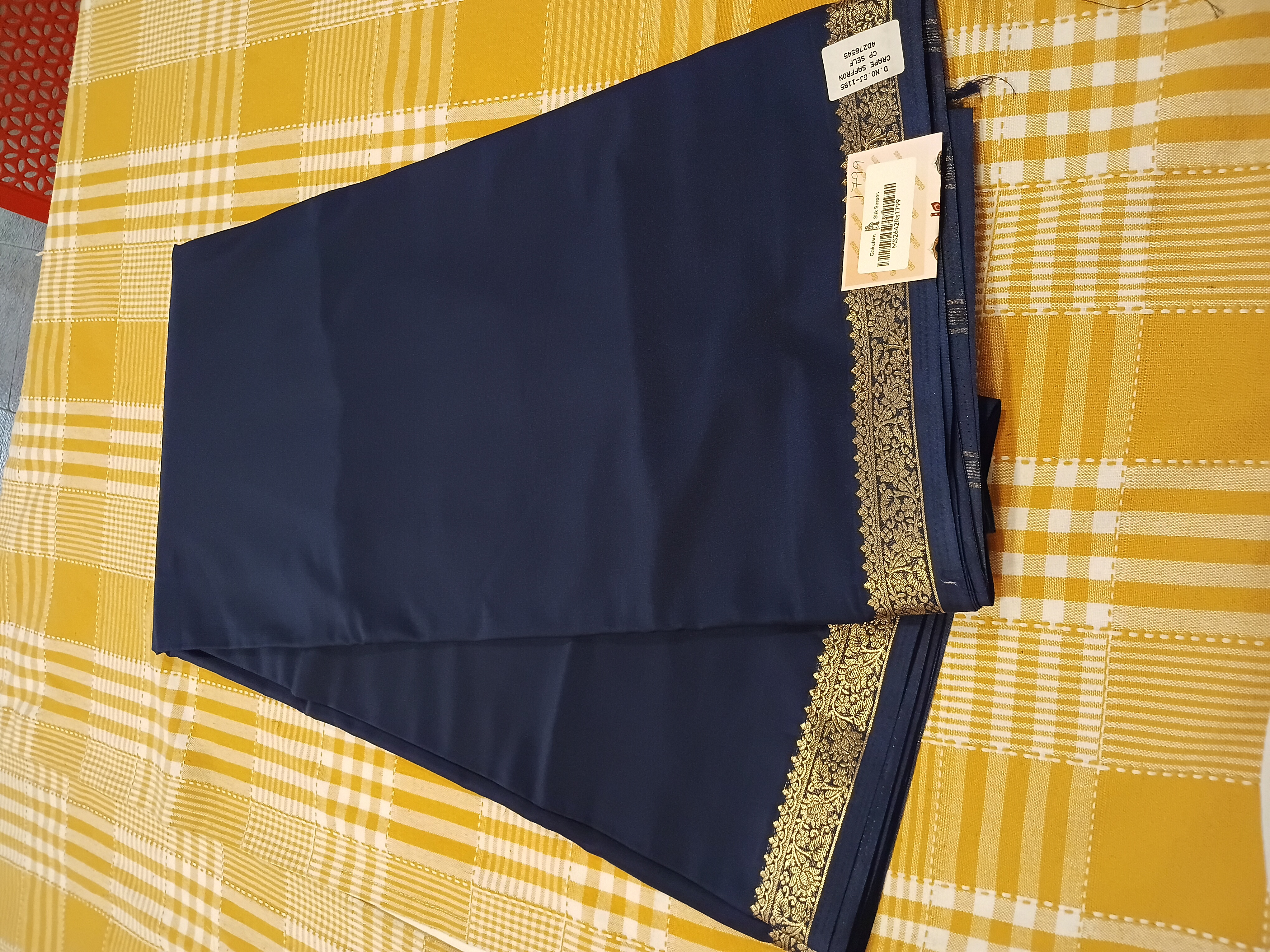 Semi Mysore Silk 032 view 2