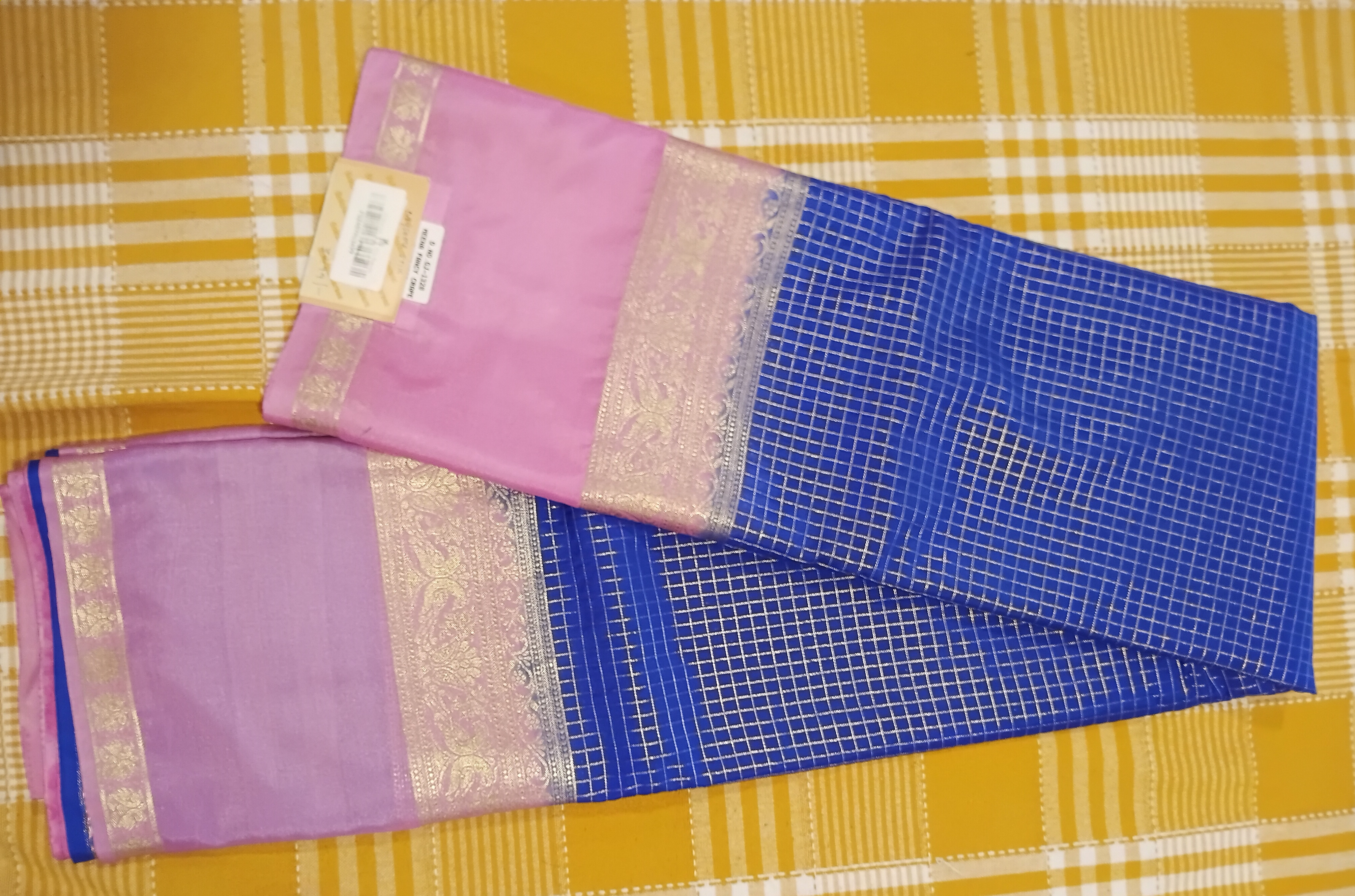 Semi Mysore Silk 027 view 2