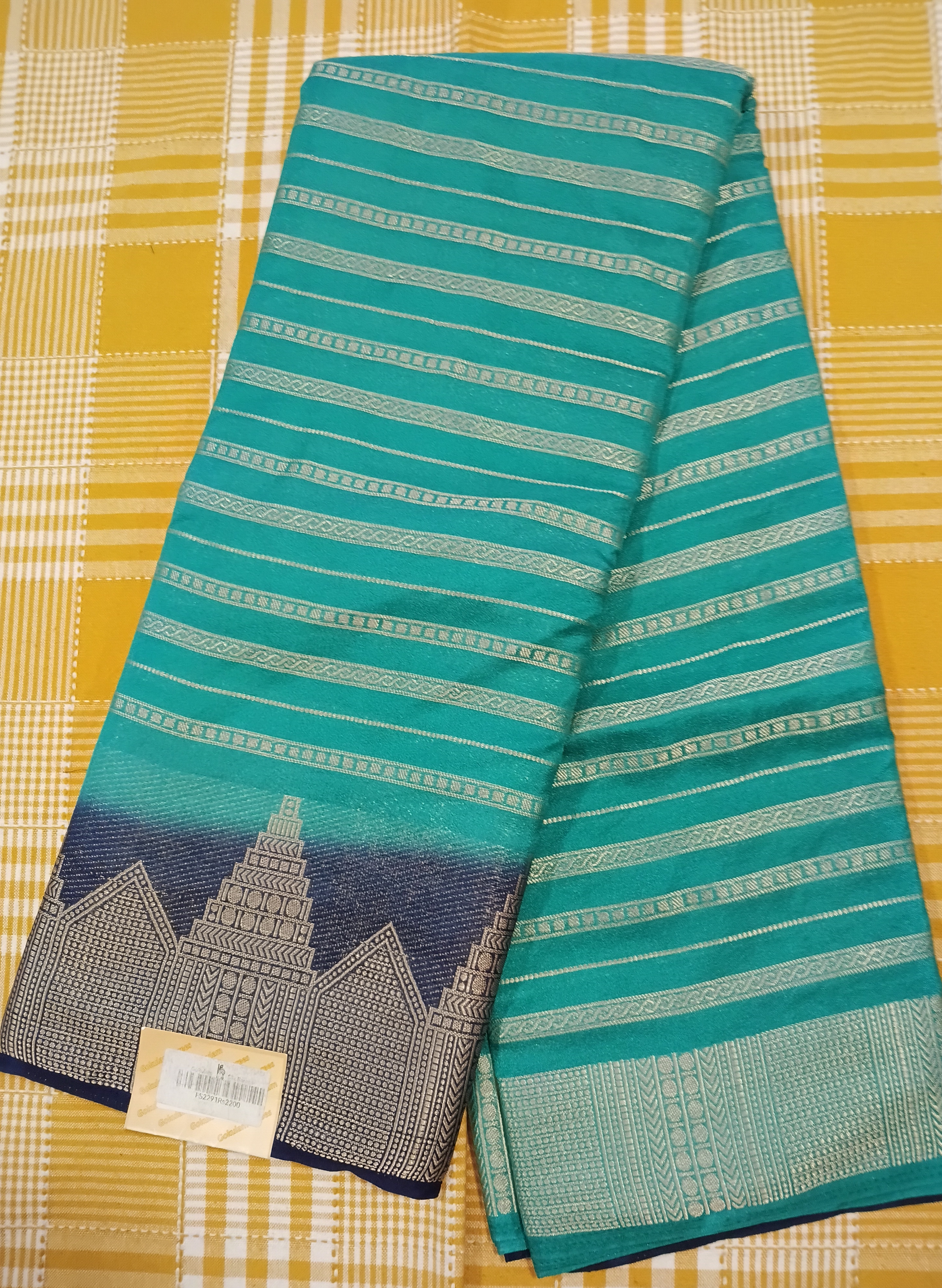 Semi Mysore Silk 020 view 2