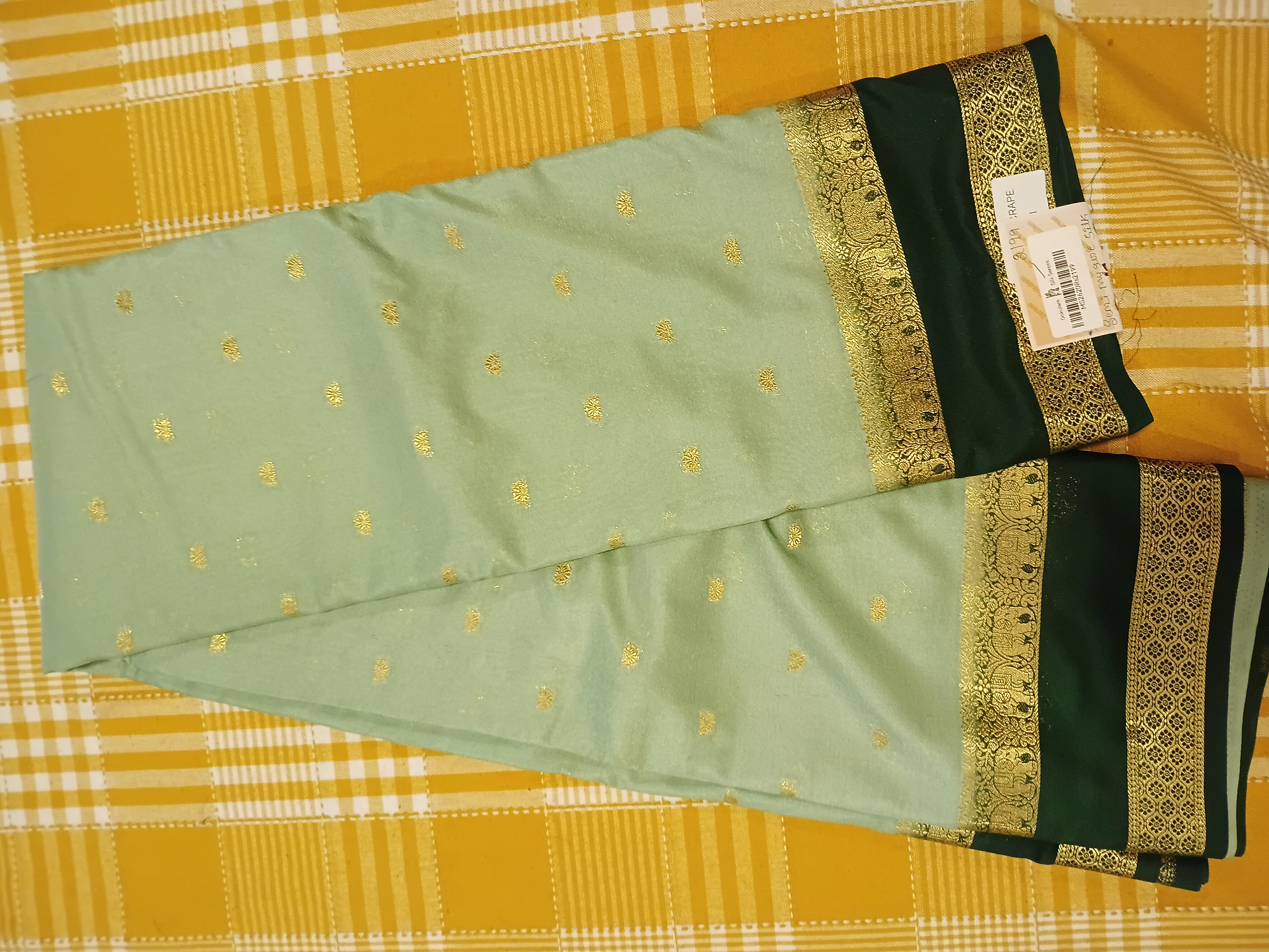 Semi Mysore Silk 005 view 2
