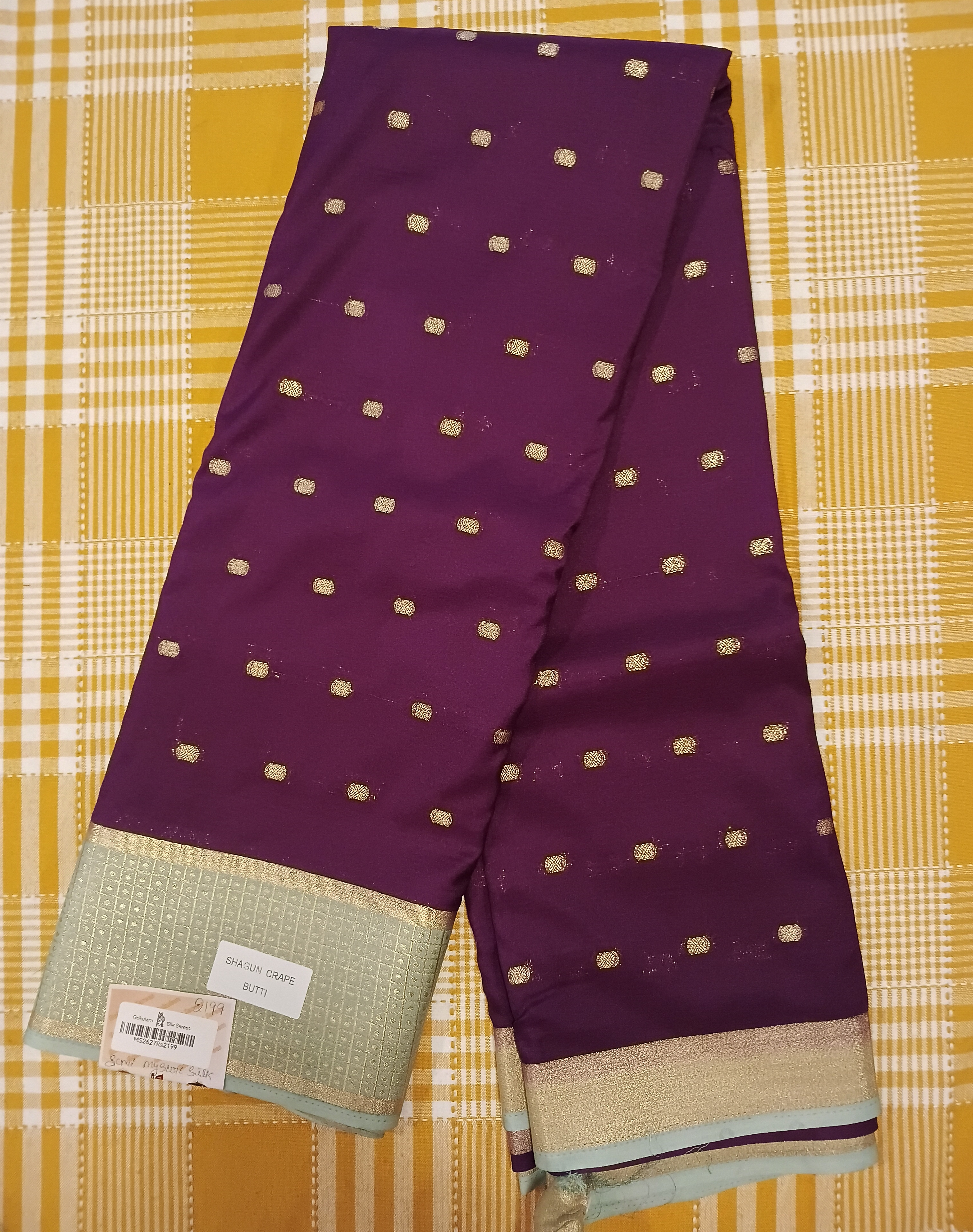 Semi Mysore Silk 004 view 2