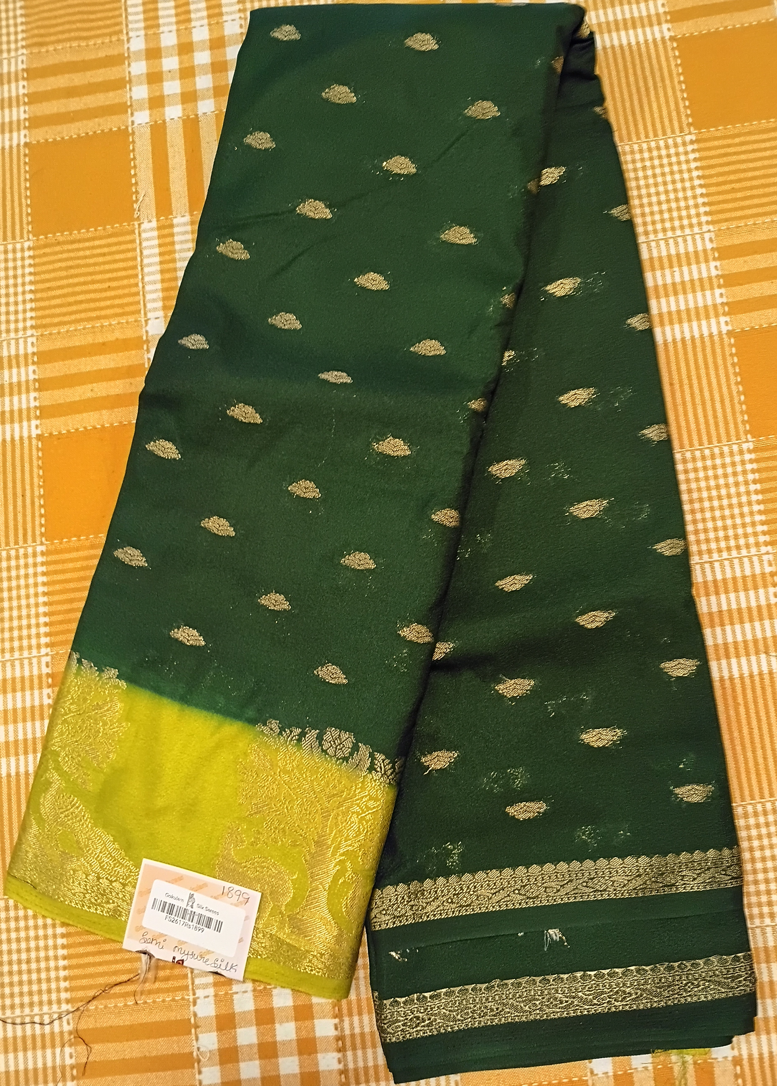 Semi Mysore Silk 003 view 2