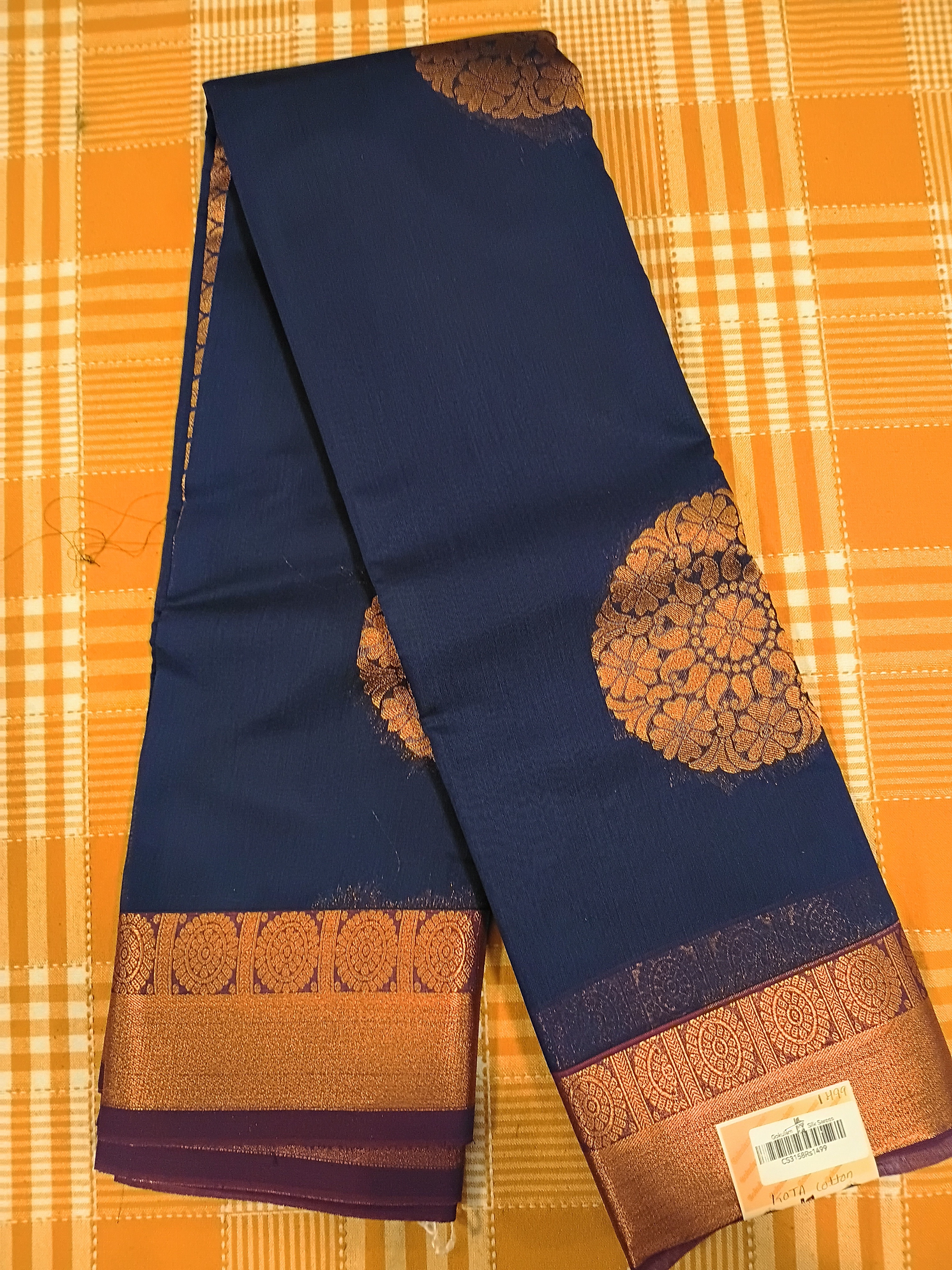 Kota Cotton Navy Blue 050 view 2